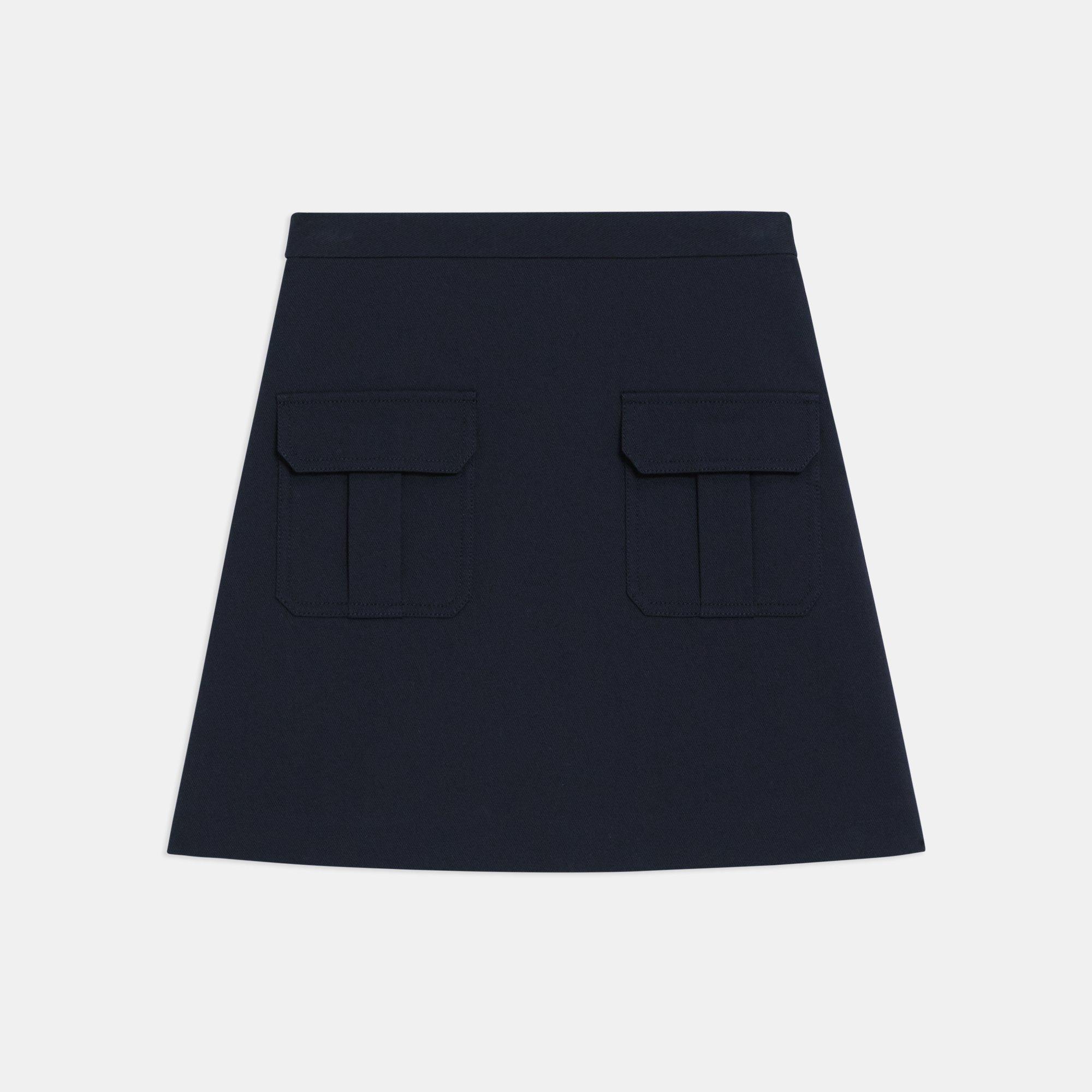 Mini Cargo Skirt in Neoteric Twill