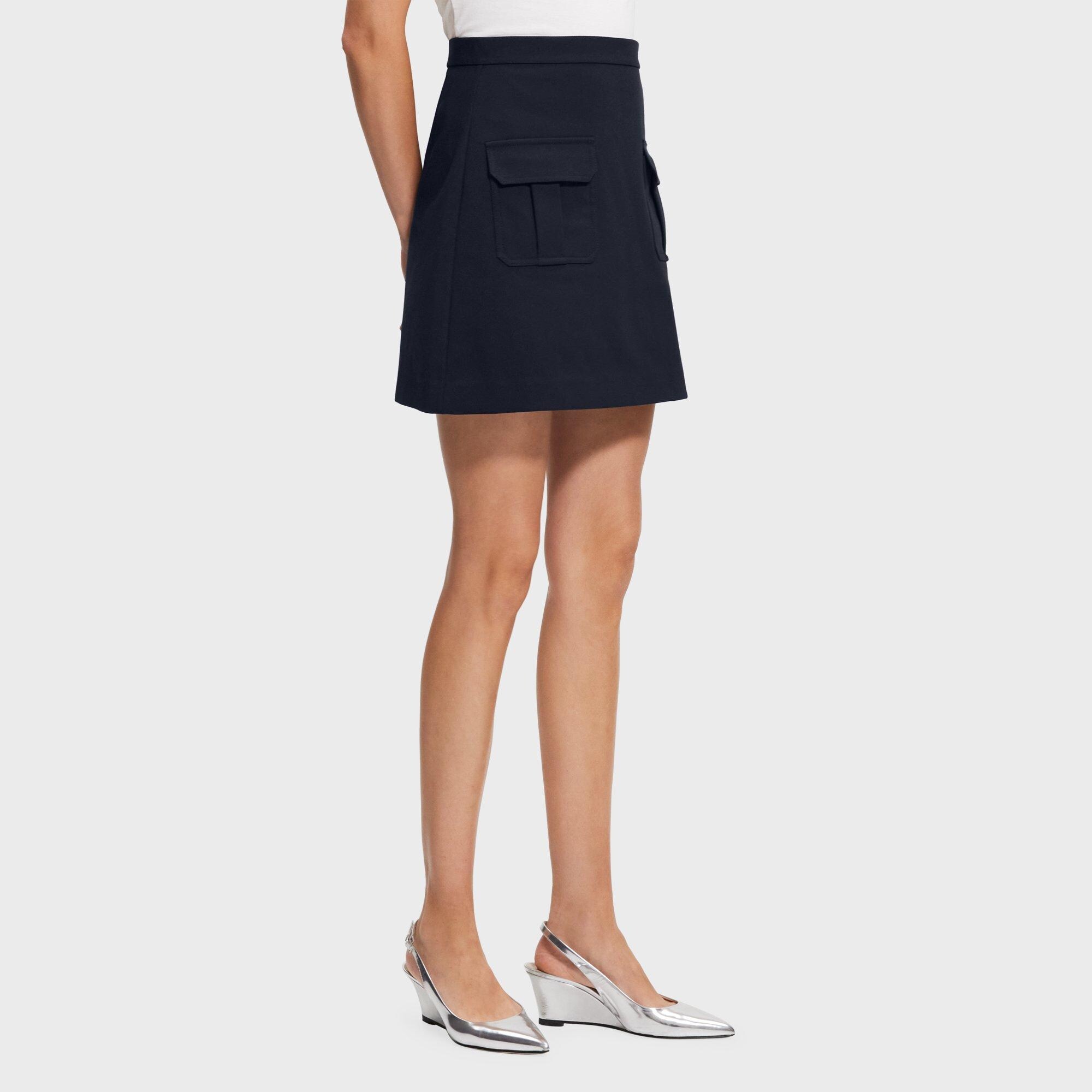 Mini Cargo Skirt in Neoteric Twill