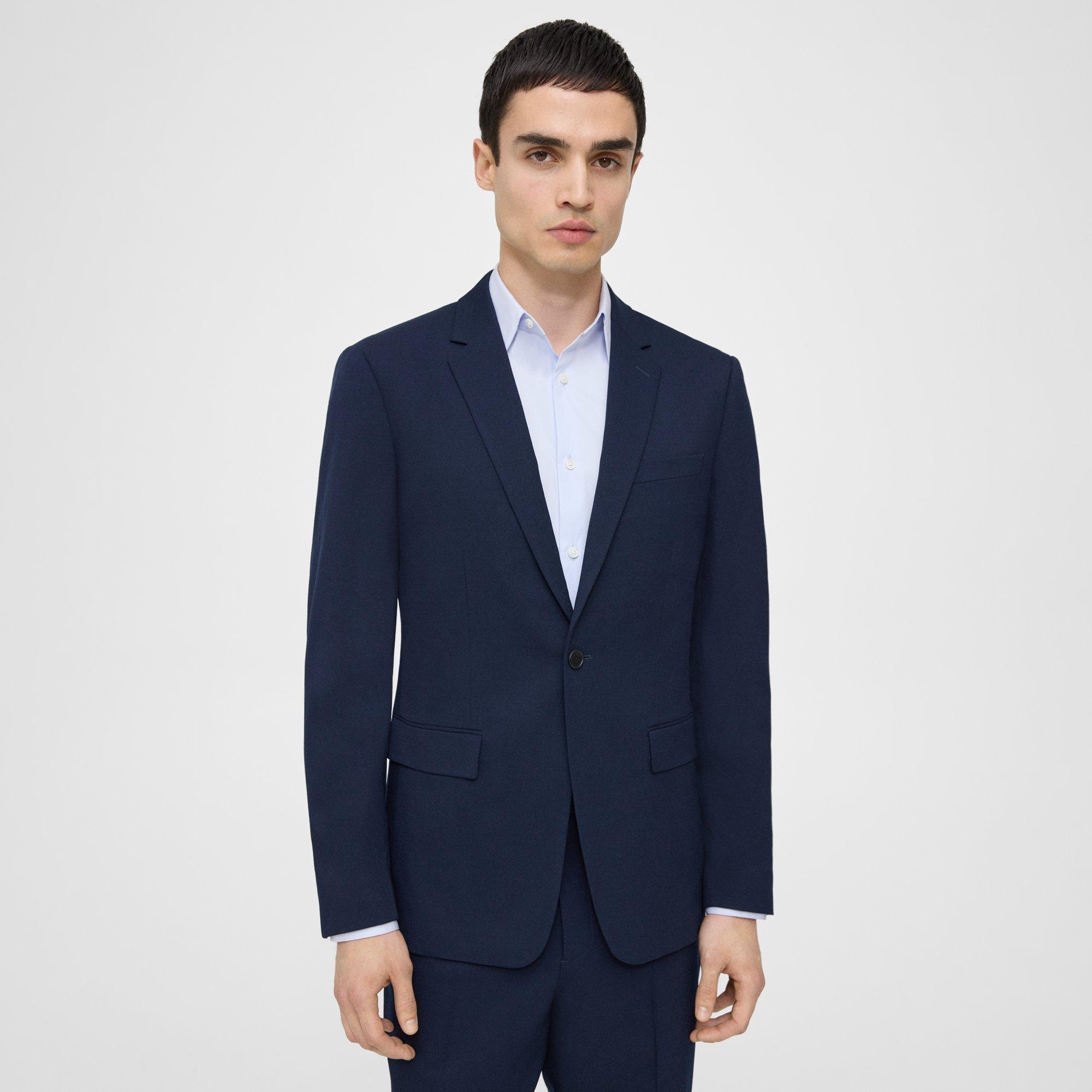 Theory Kanan Blazer in Textured Gabardine