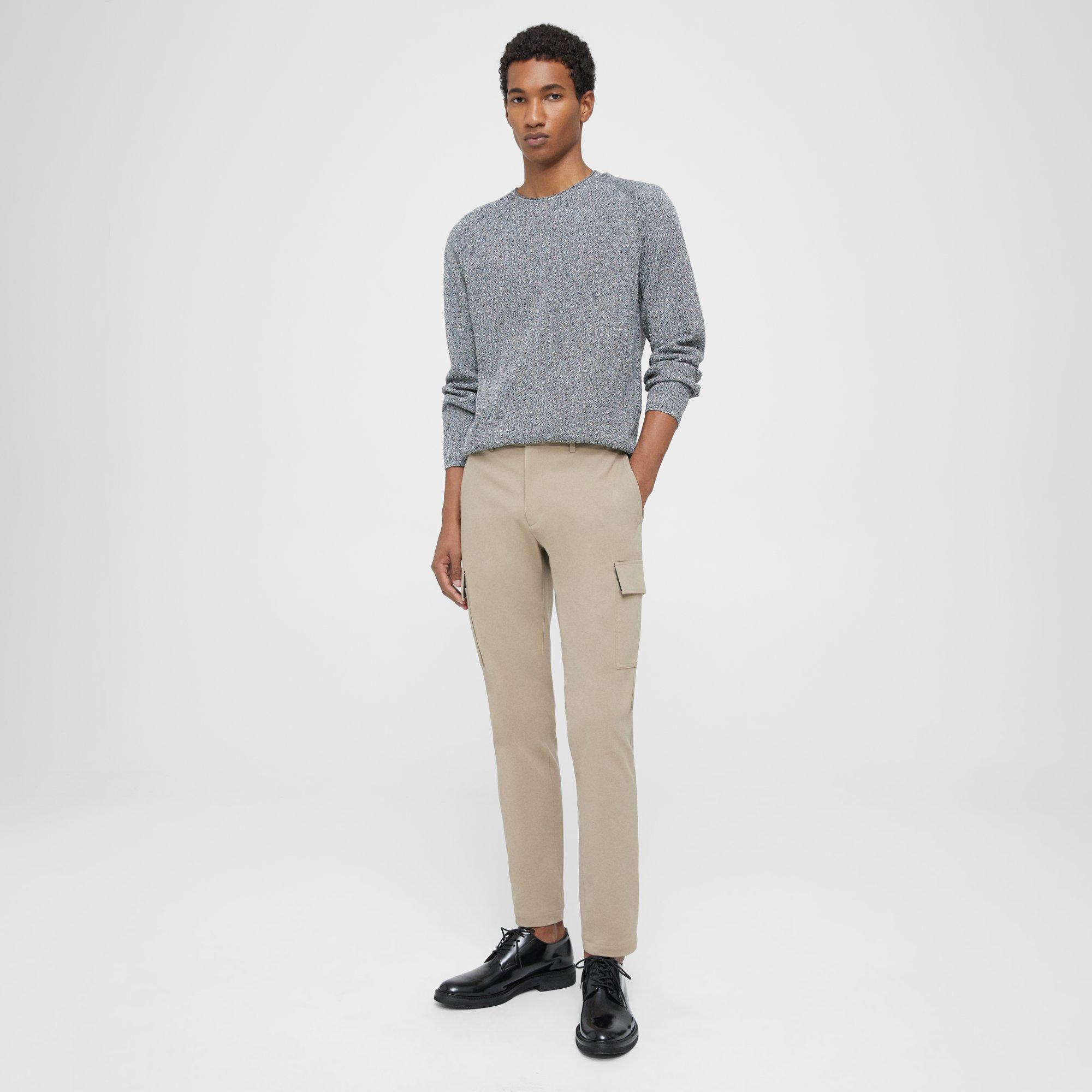 THEORY Neoteric stretch cotton-blend twill cargo pants