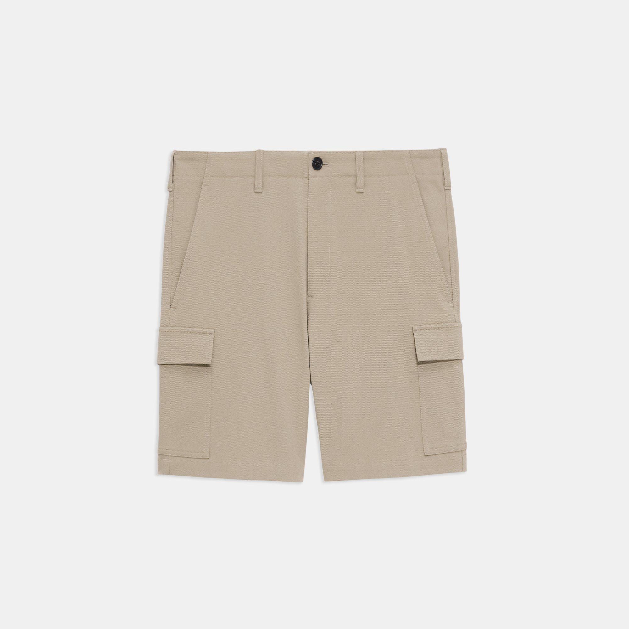 Brown Neoteric Twill Zaine Cargo Short | Theory