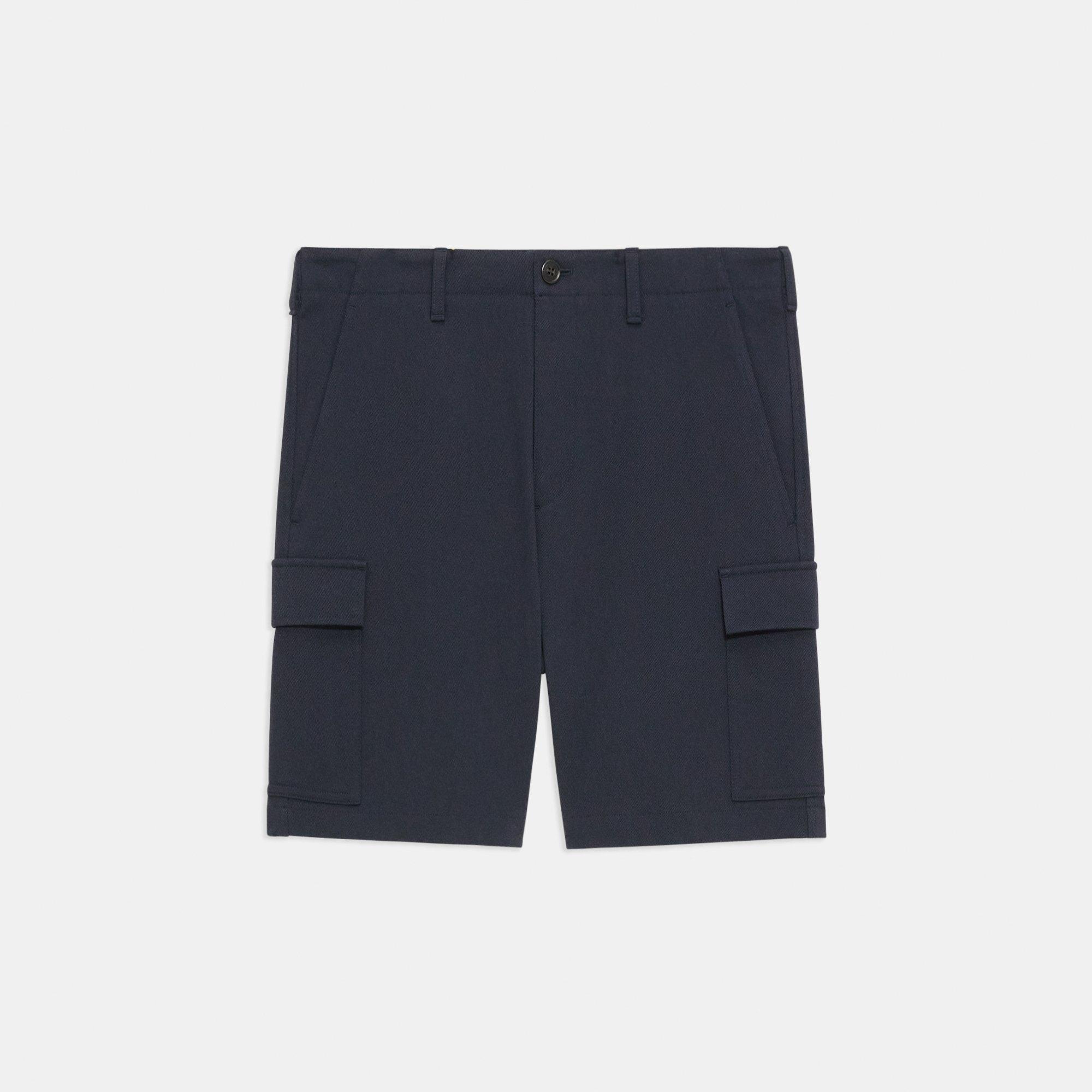 Blue Neoteric Twill Zaine Cargo Short | Theory