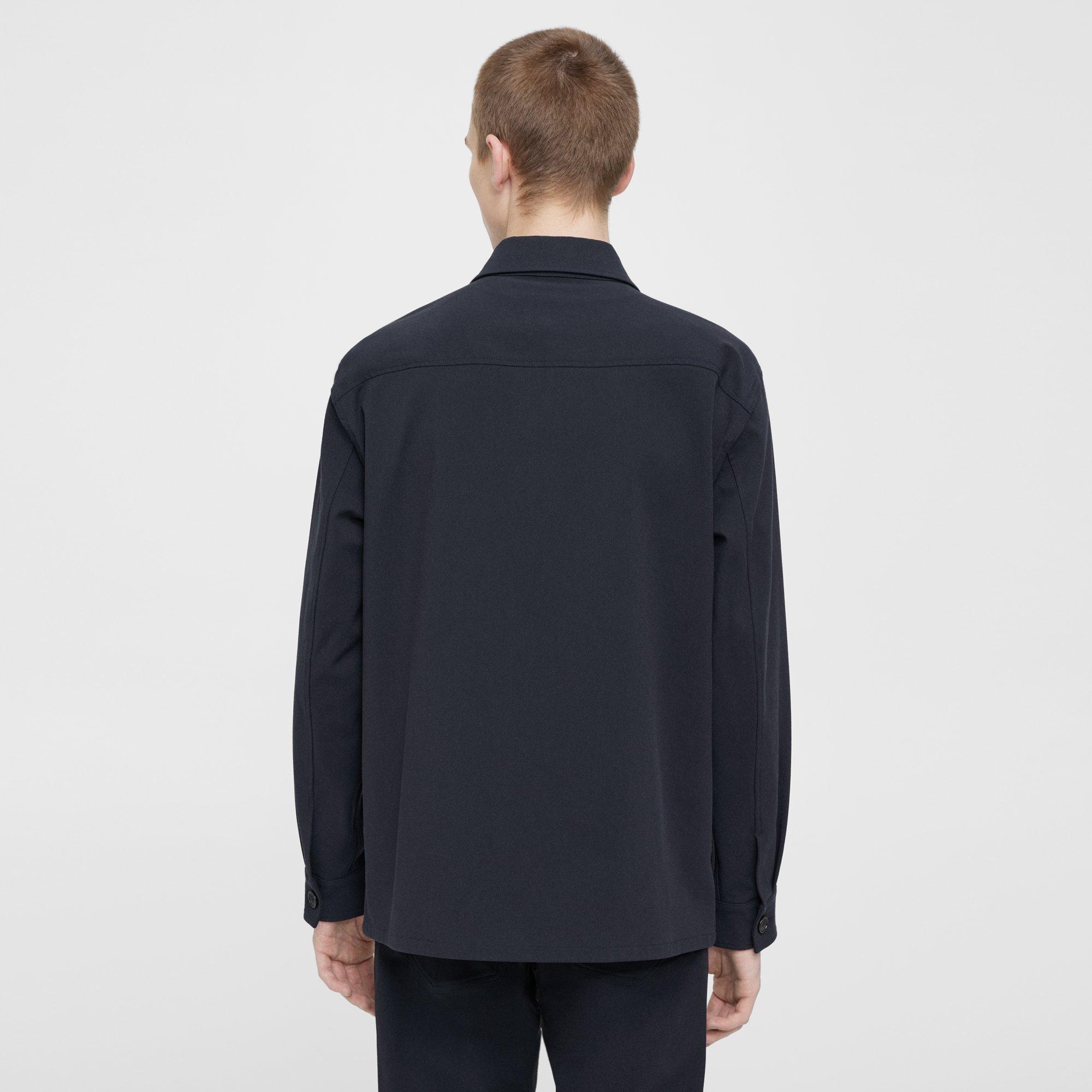 Clyfford Shirt Jacket in Neoteric Twill