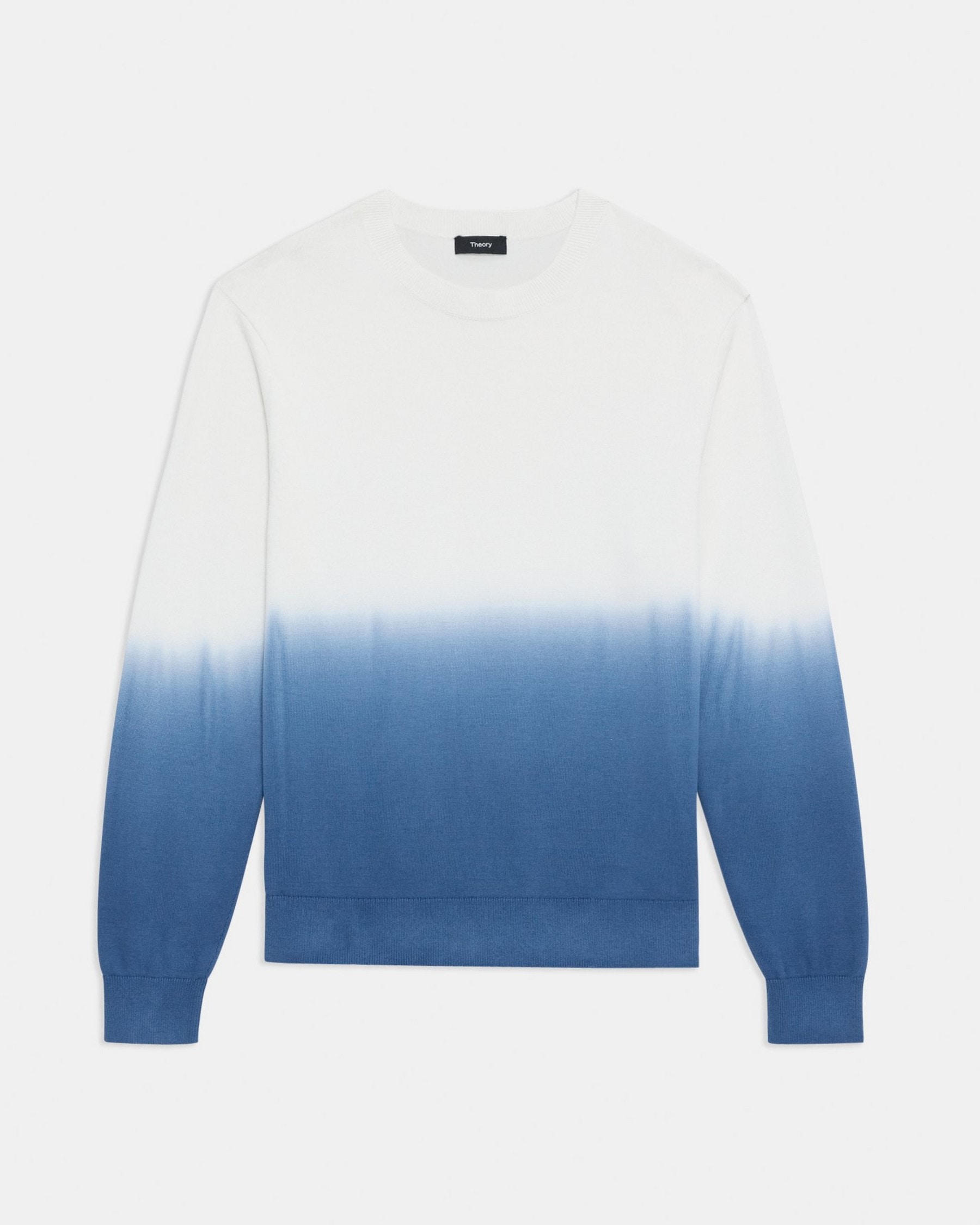 Mack Crewneck Sweater in Dip-Dyed Cotton