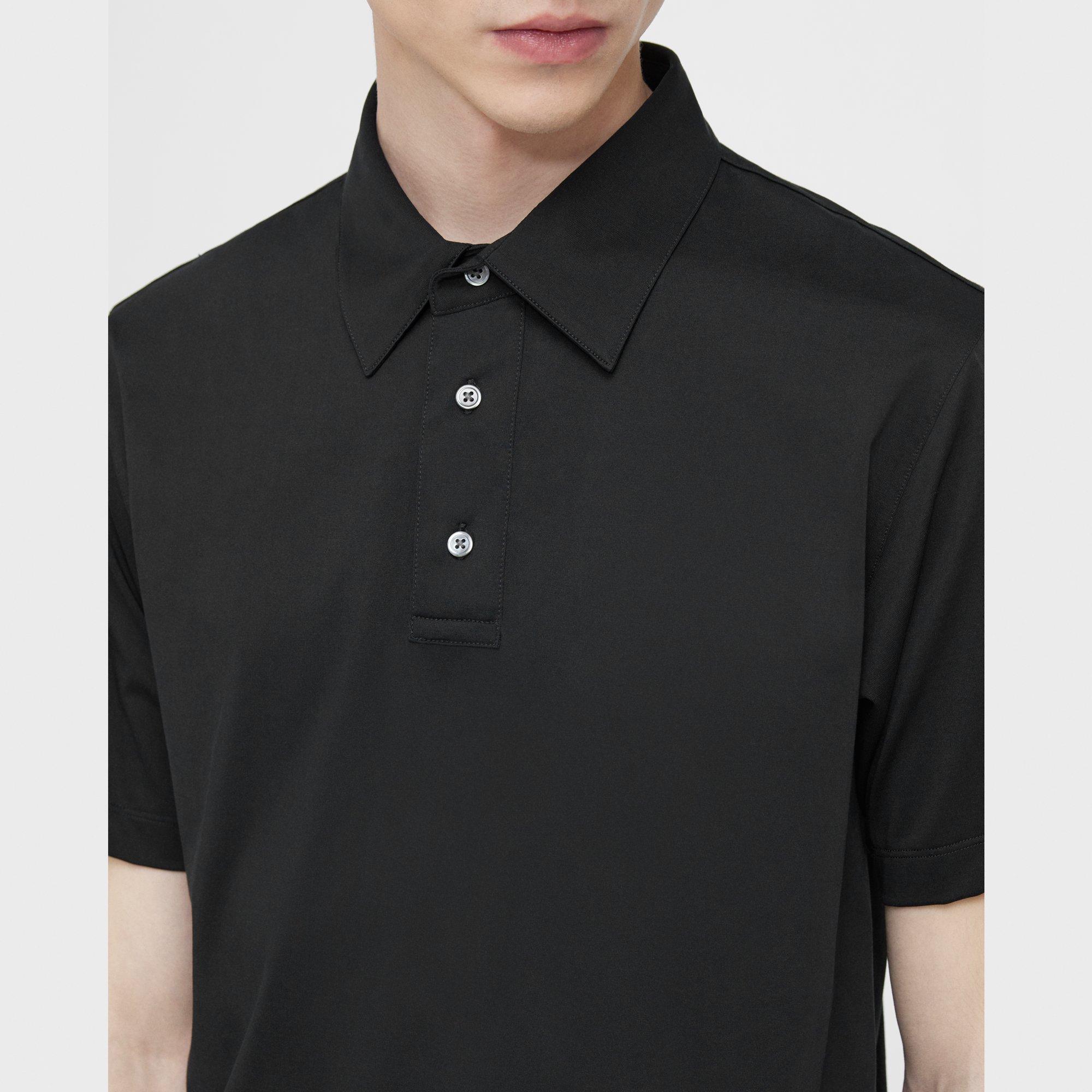 Ronan Polo Shirt in Structure Knit