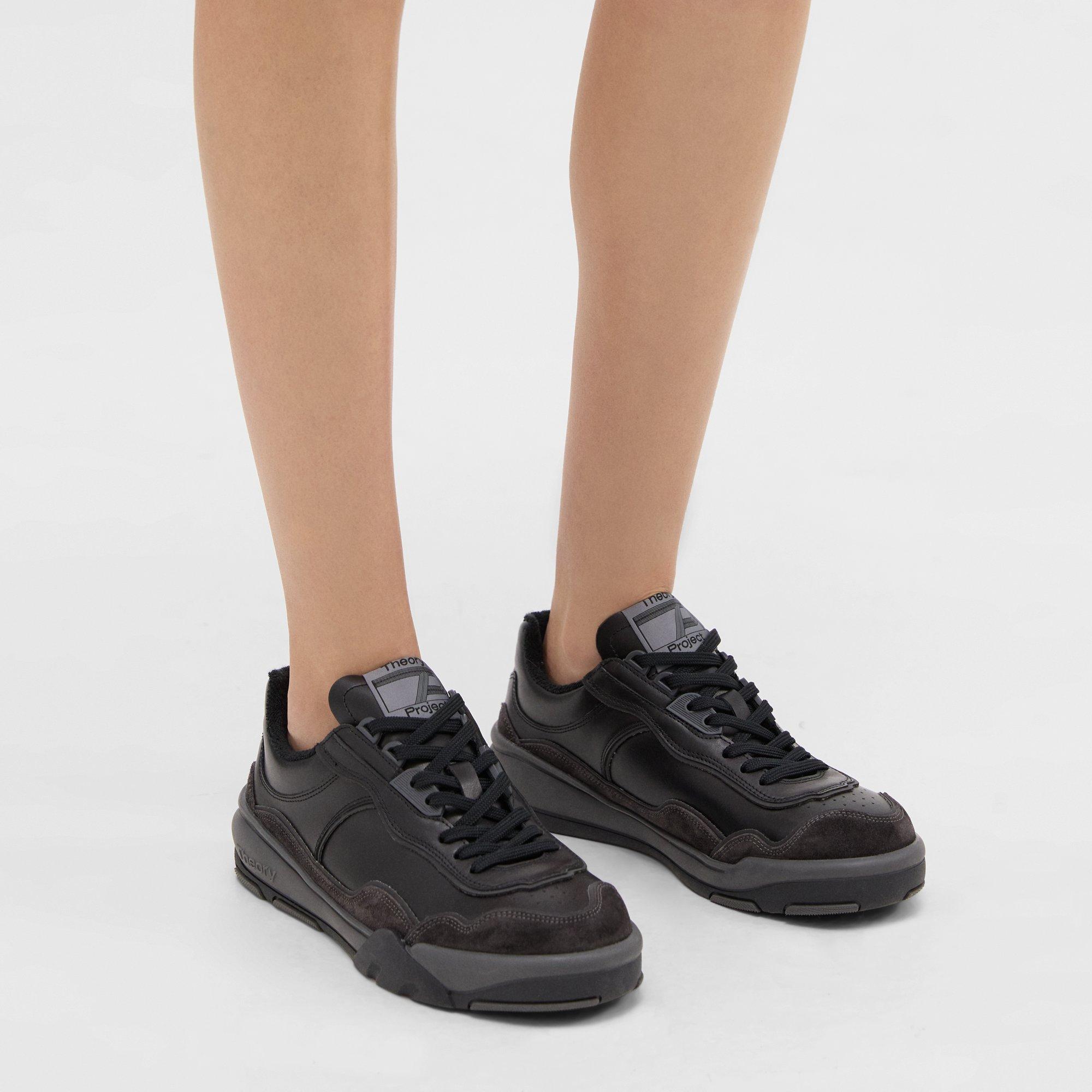 Theory Leather Sneaker