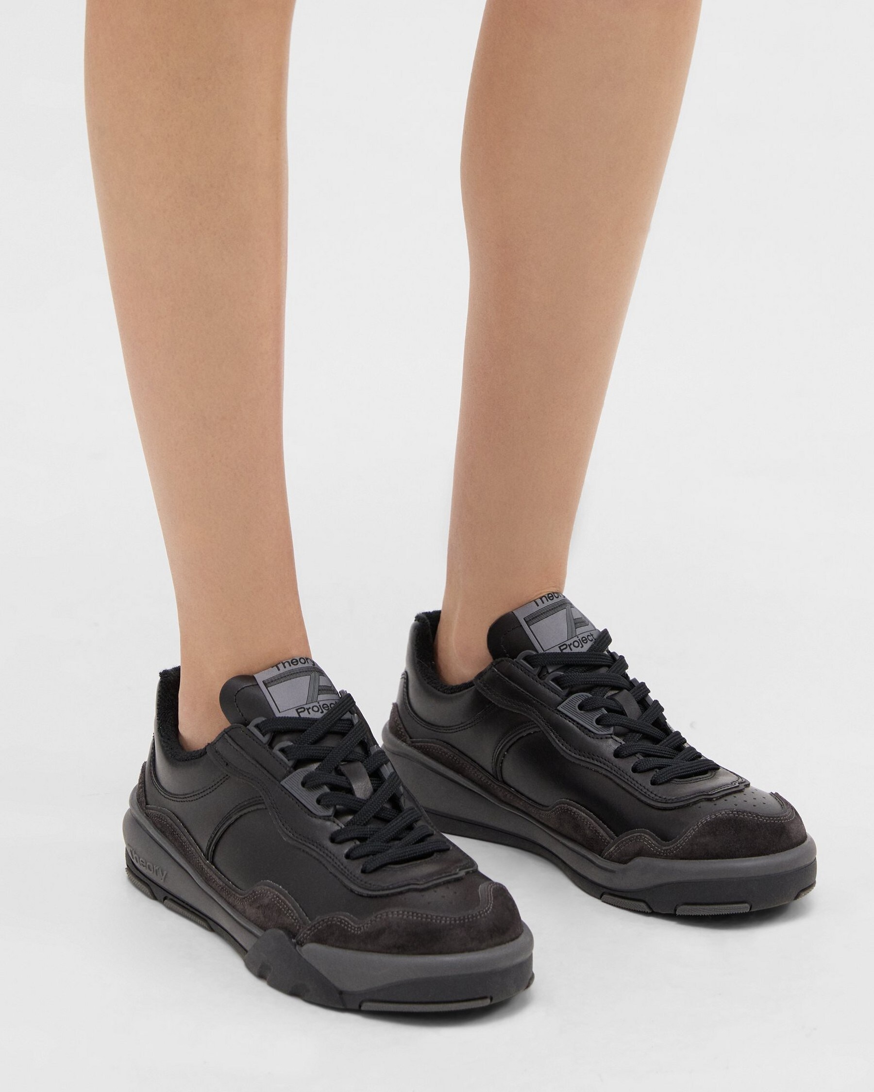 Theory Leather Sneaker