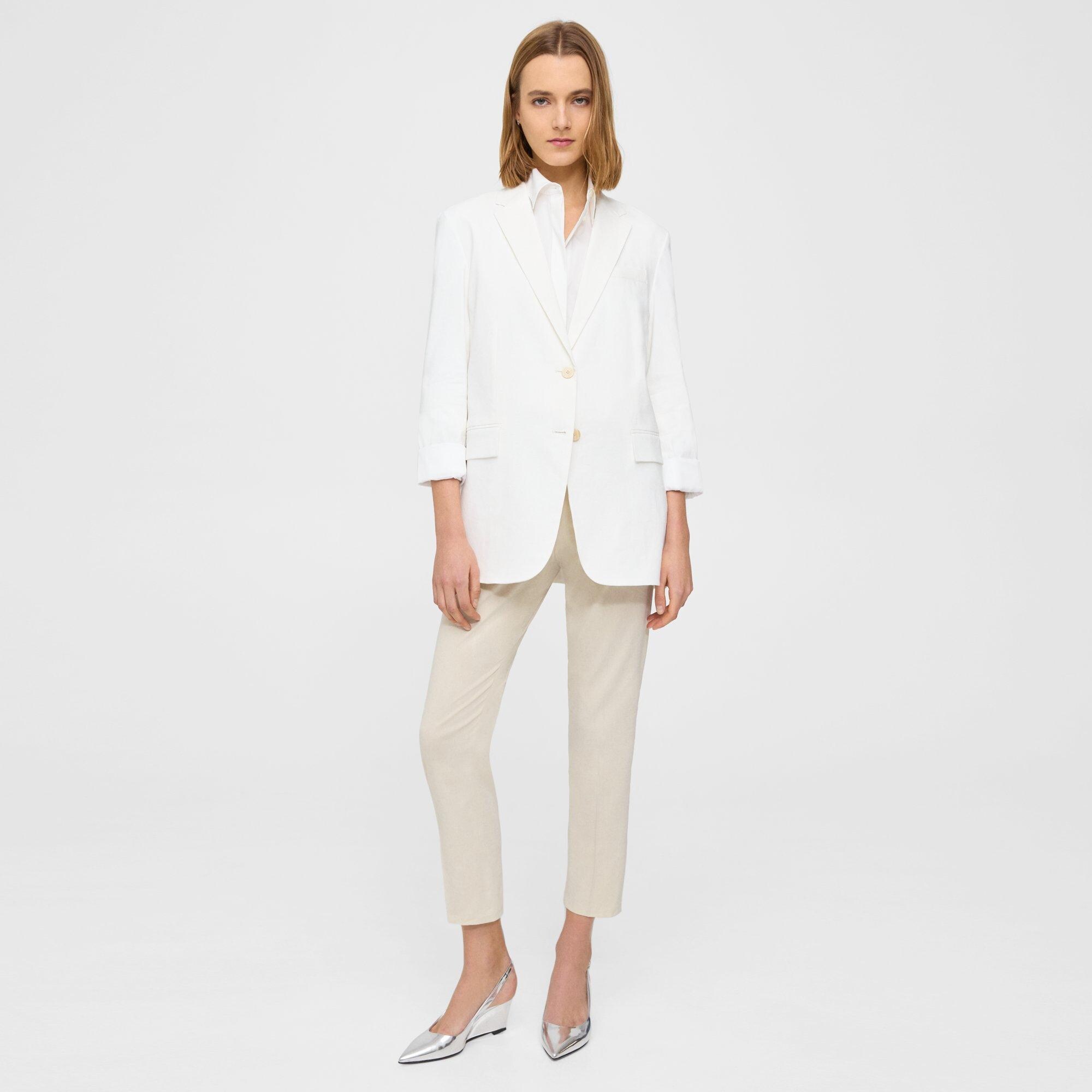 Blazer mit Manschetten aus Good Linen