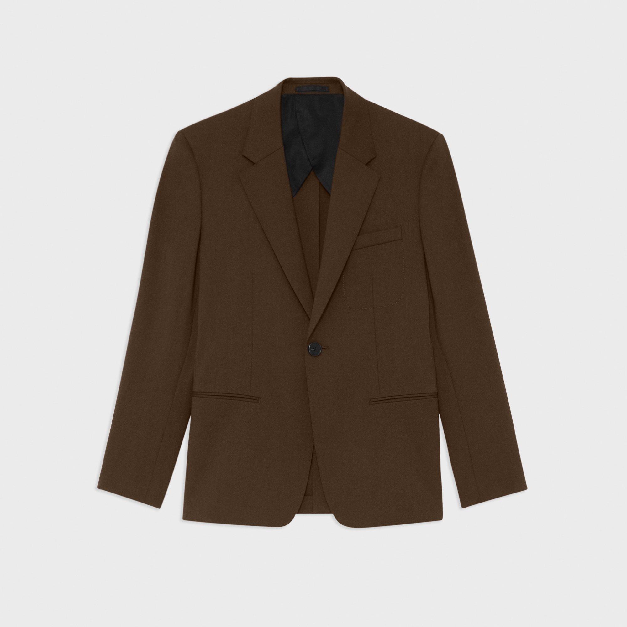 Wool Gabardine Blazer