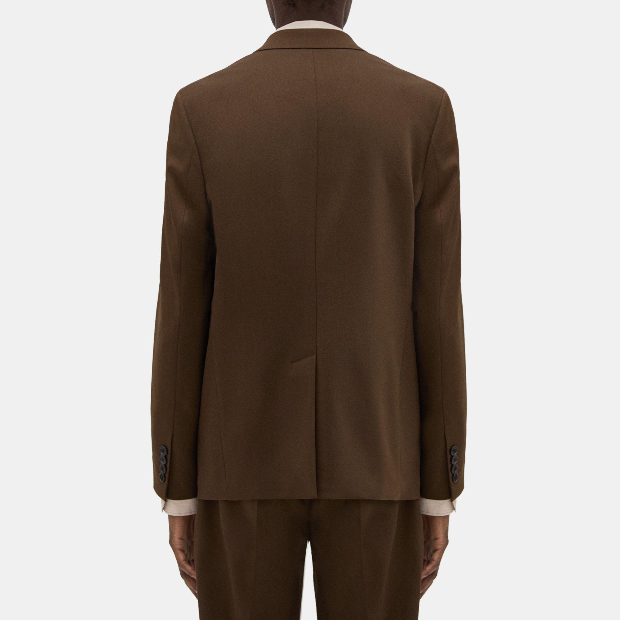 Wool Gabardine Blazer