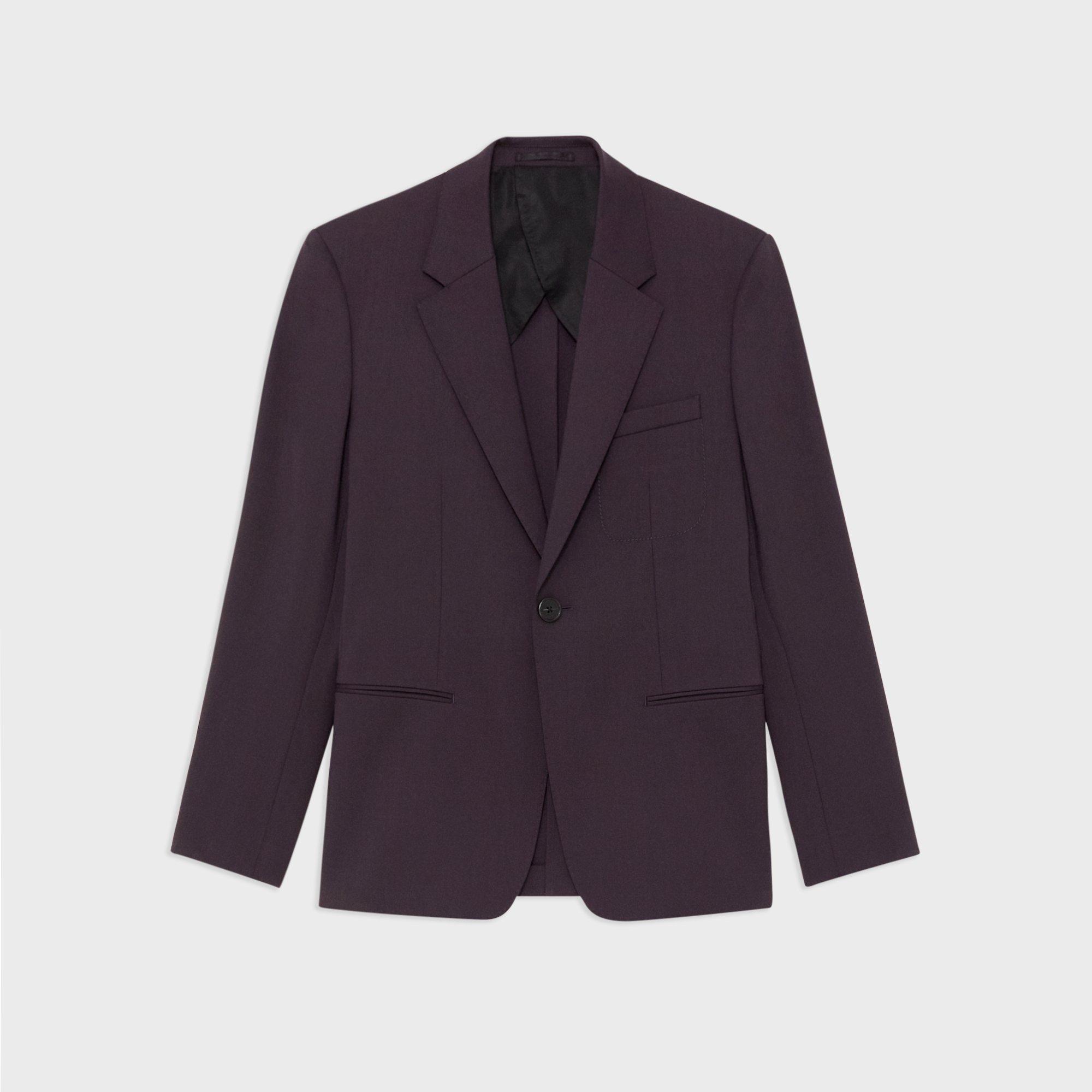 Wool Gabardine Blazer