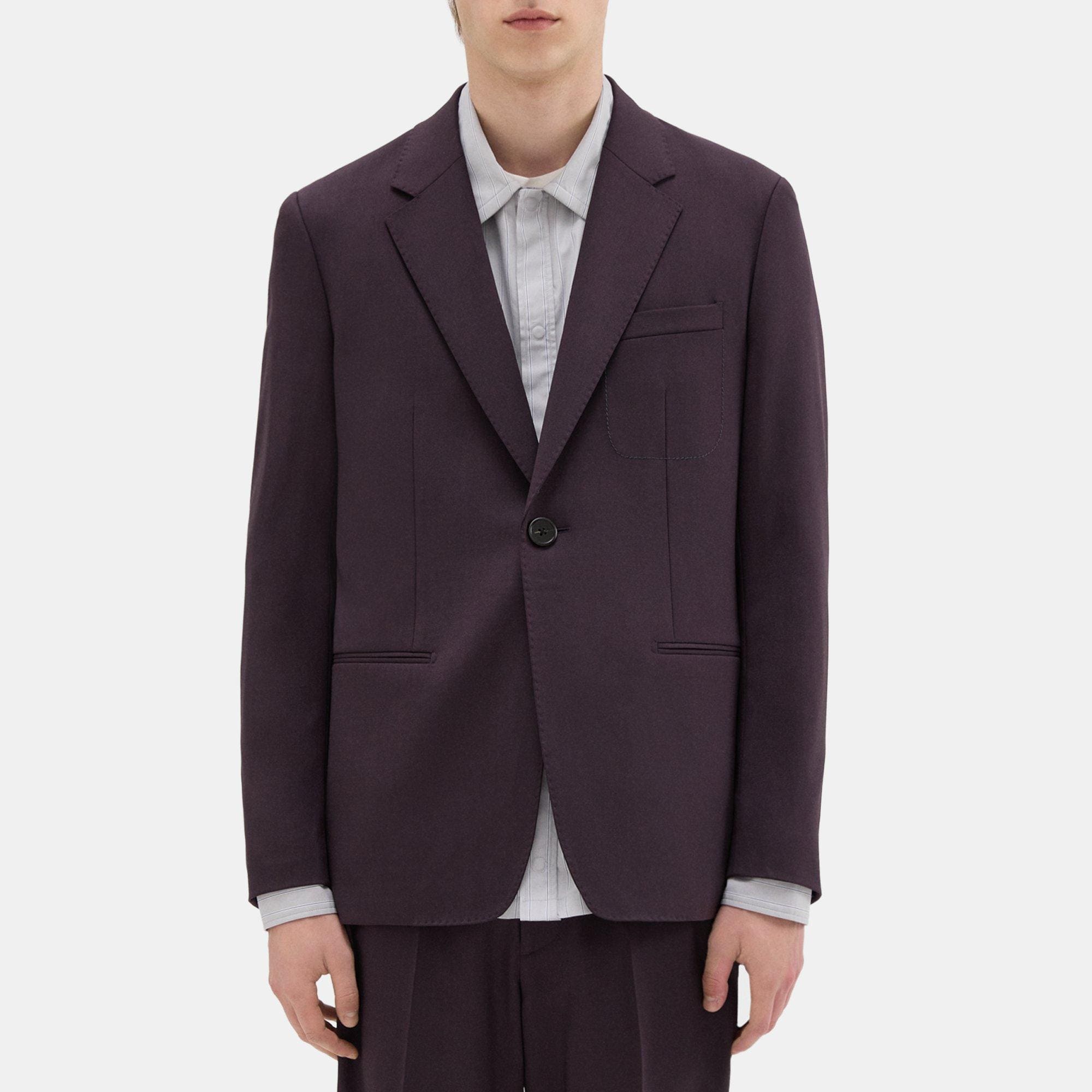 Wool Gabardine Blazer