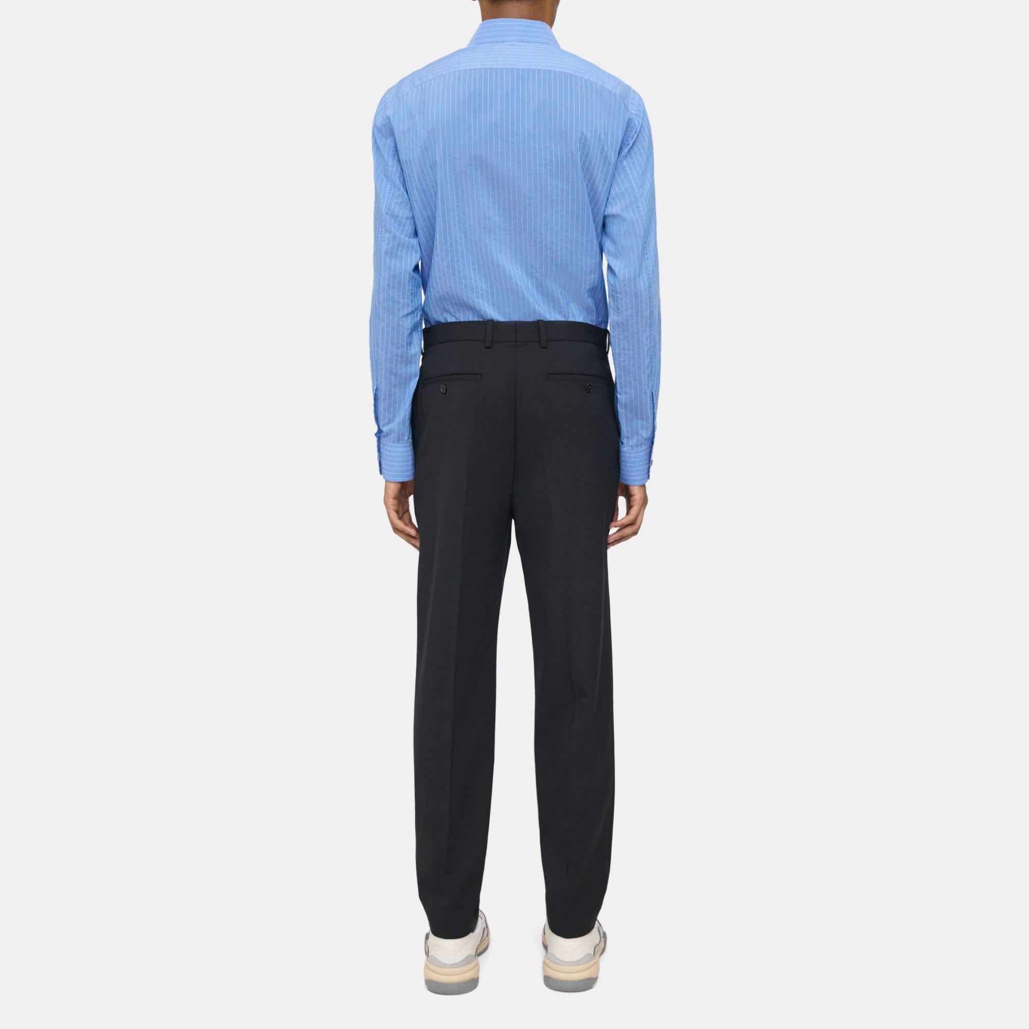 Tapered Wool Gabardine Pant | Theory