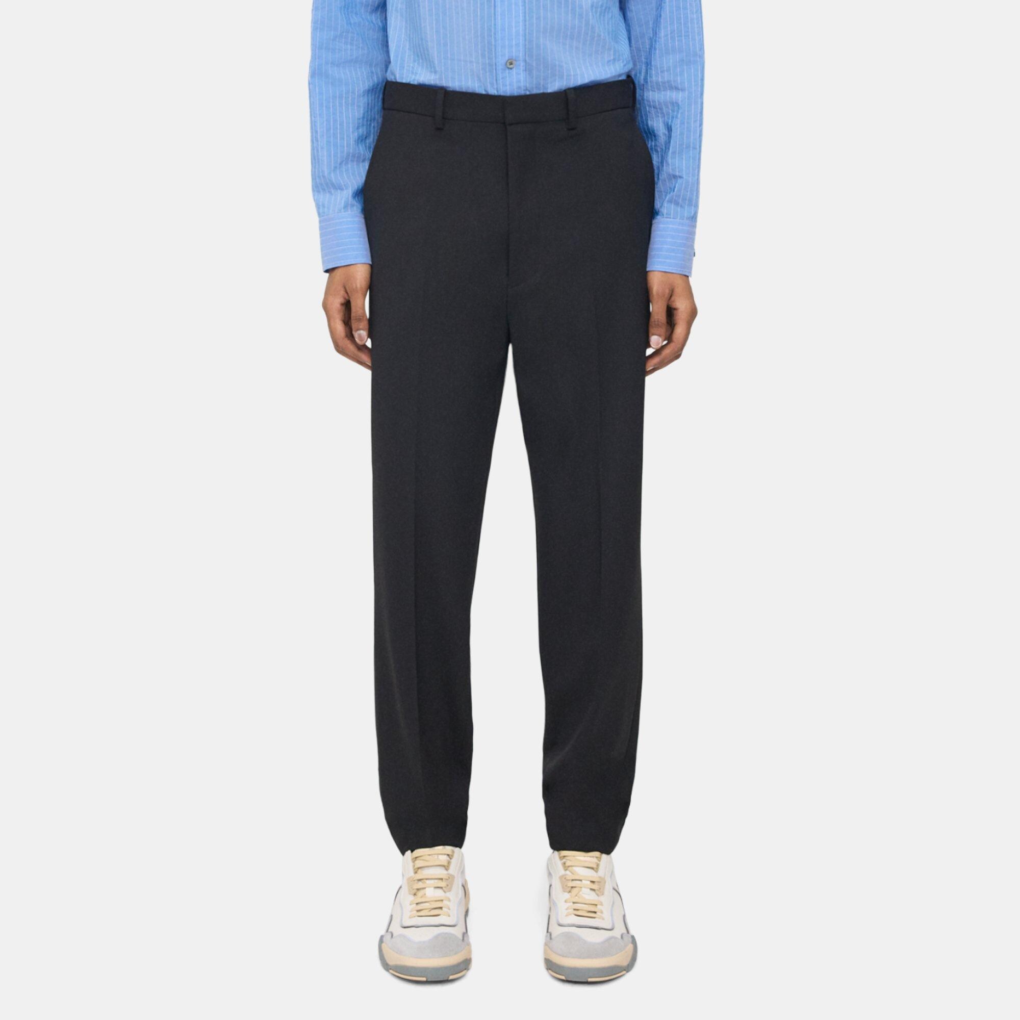 Tapered Wool Gabardine Pant