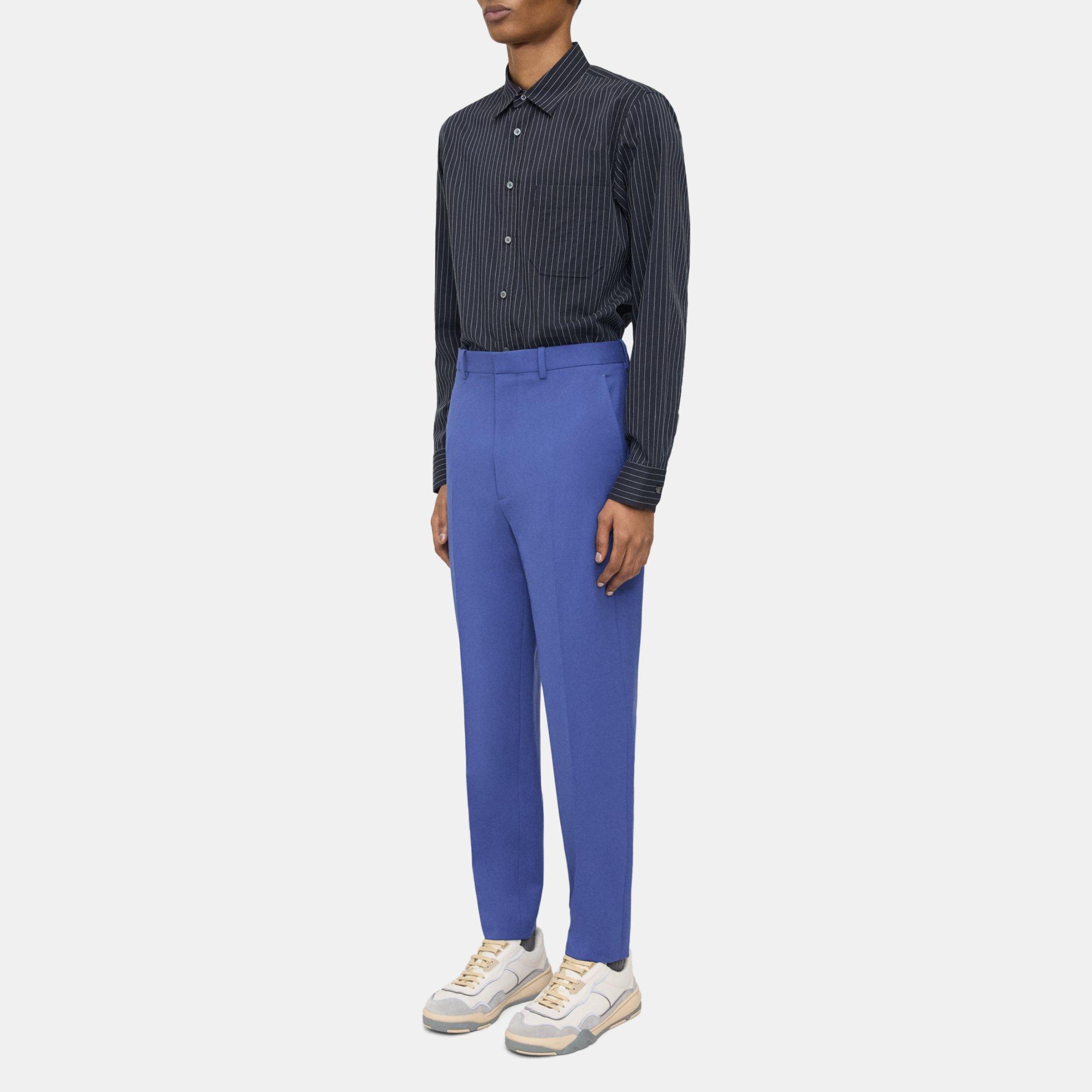 Tapered Wool Gabardine Pant