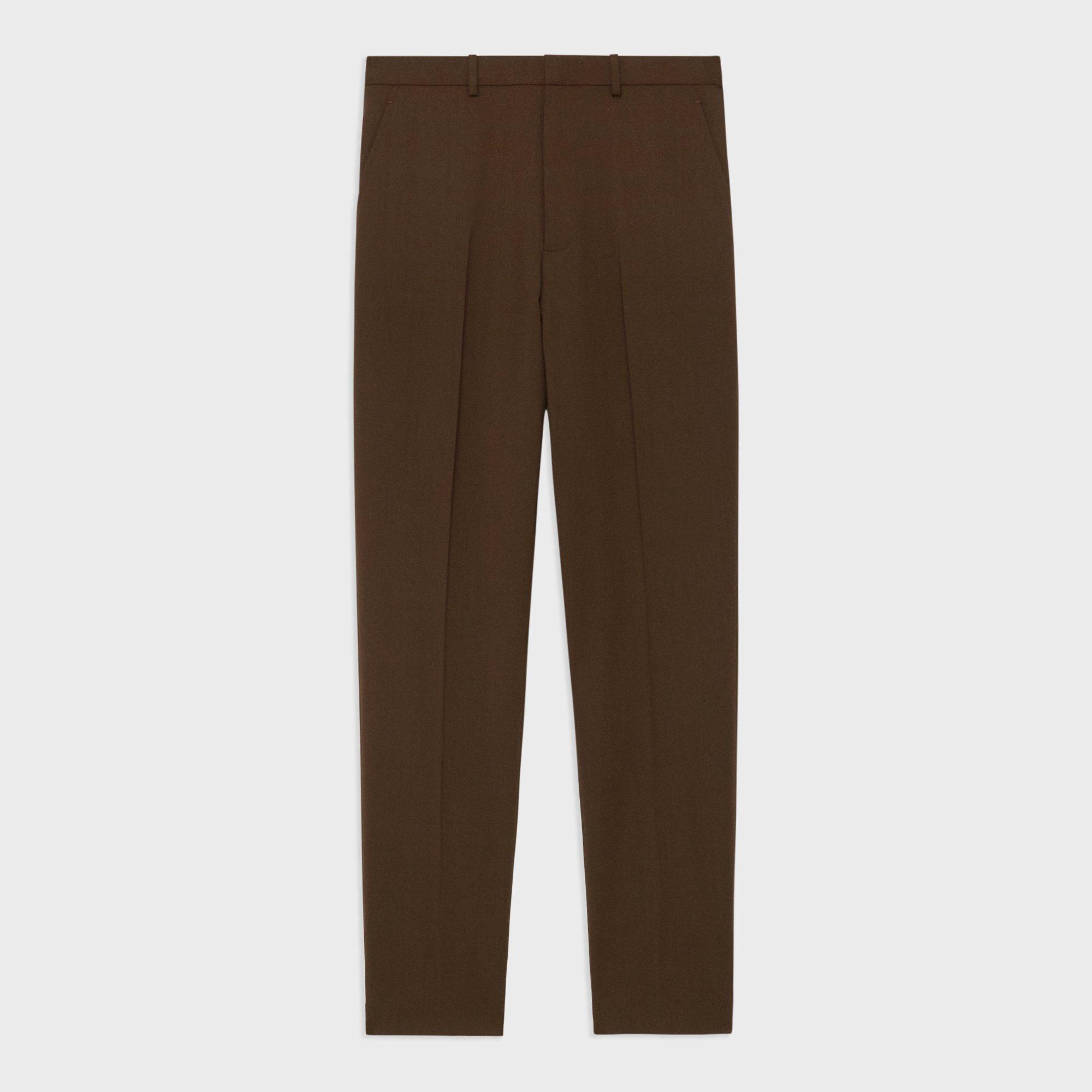 Tapered Wool Gabardine Pant