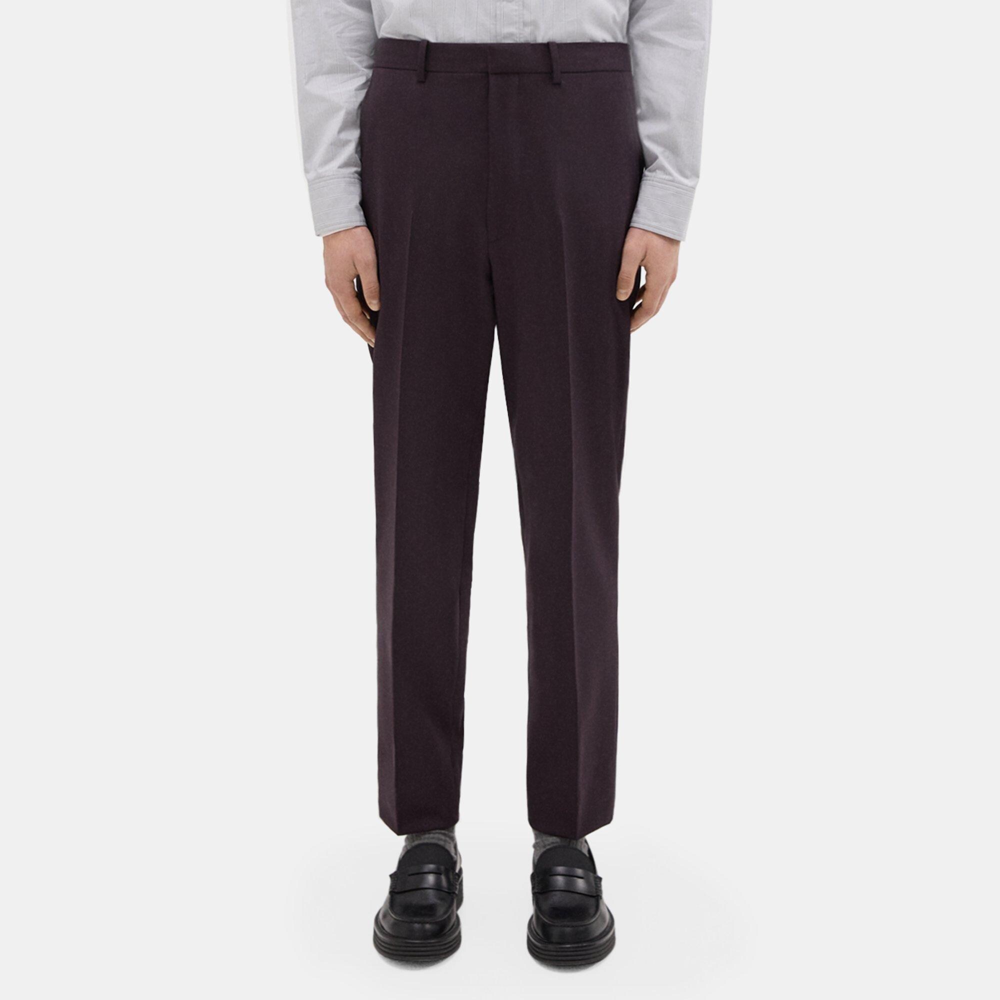 Tapered Wool Gabardine Pant