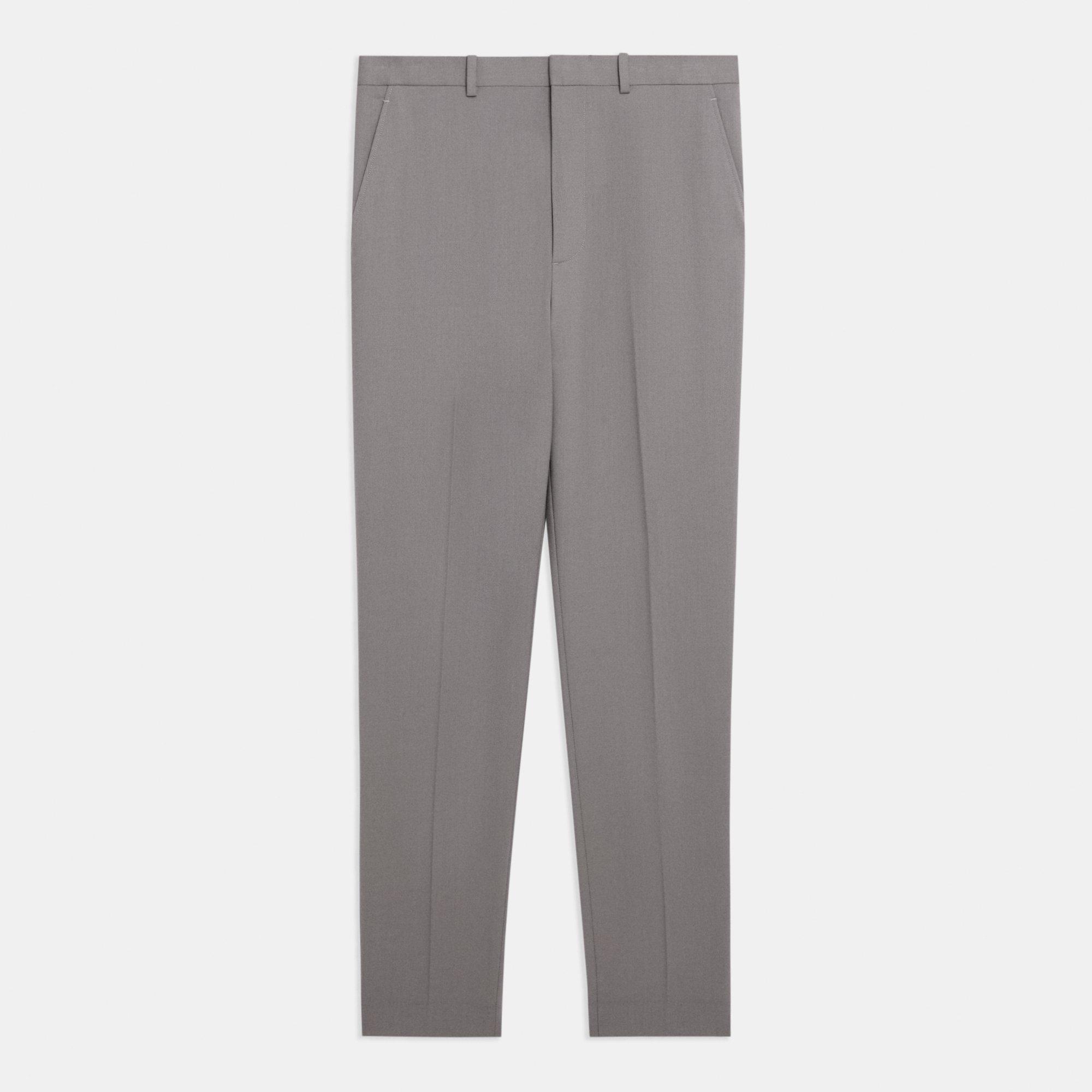 Tapered Wool Gabardine Pant