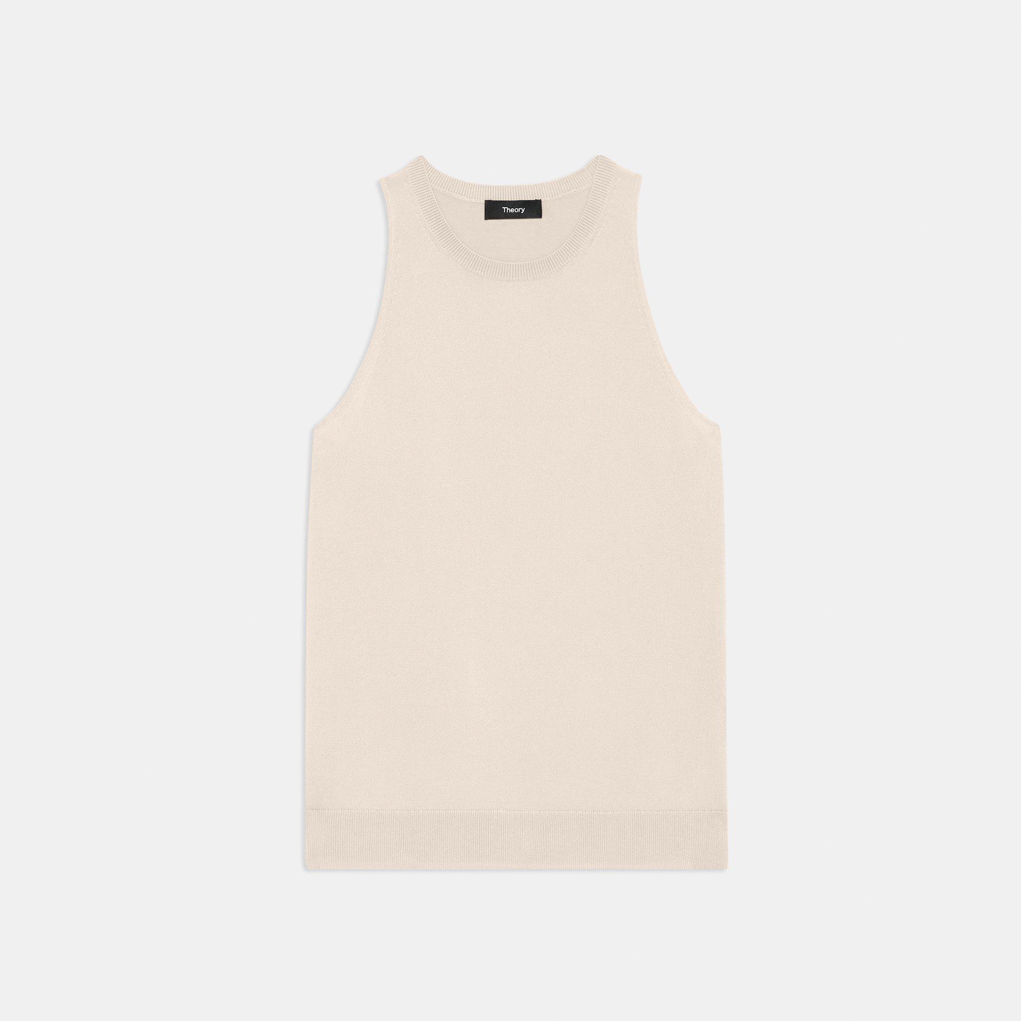 Tank Top in Sheer Knit