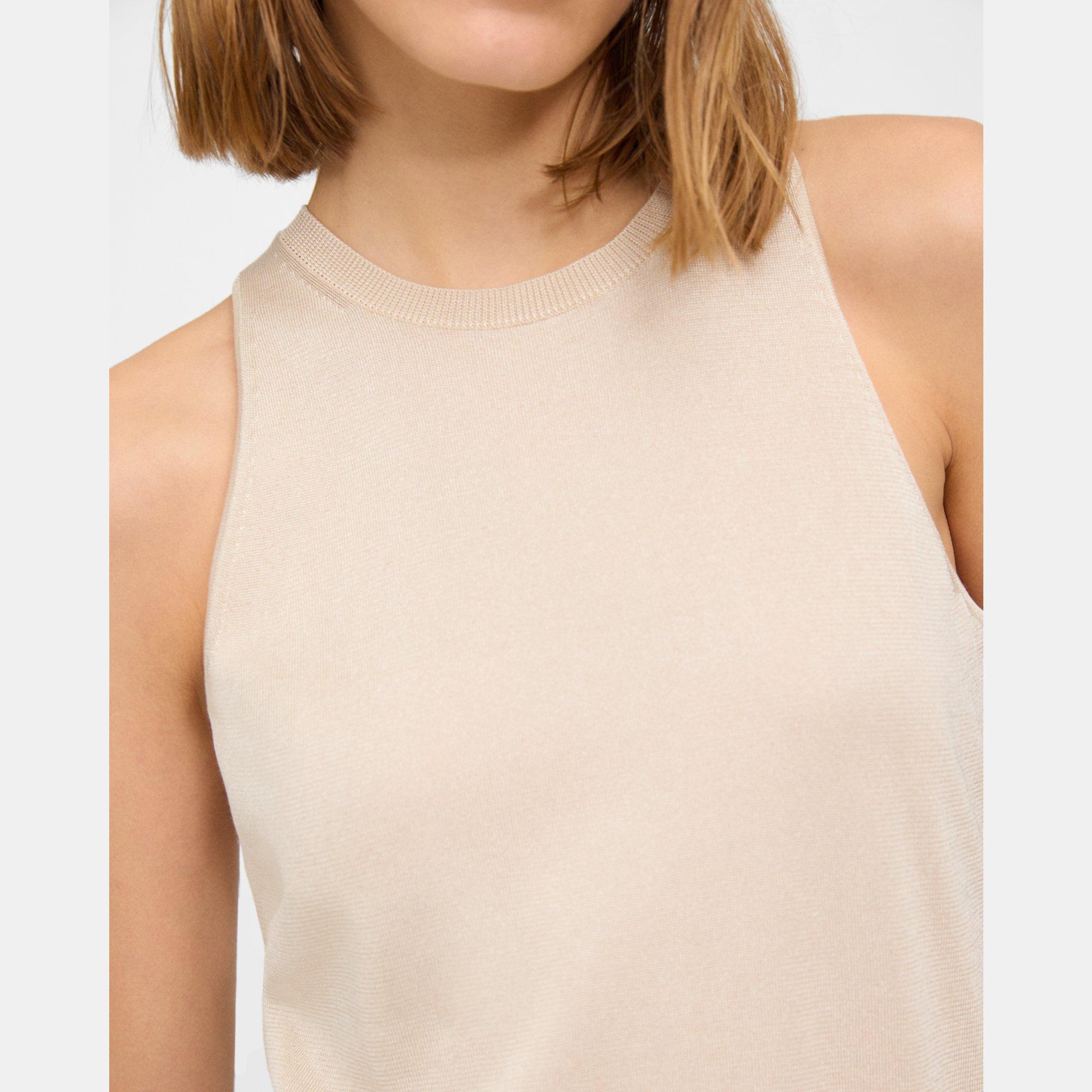 Tank Top in Sheer Knit