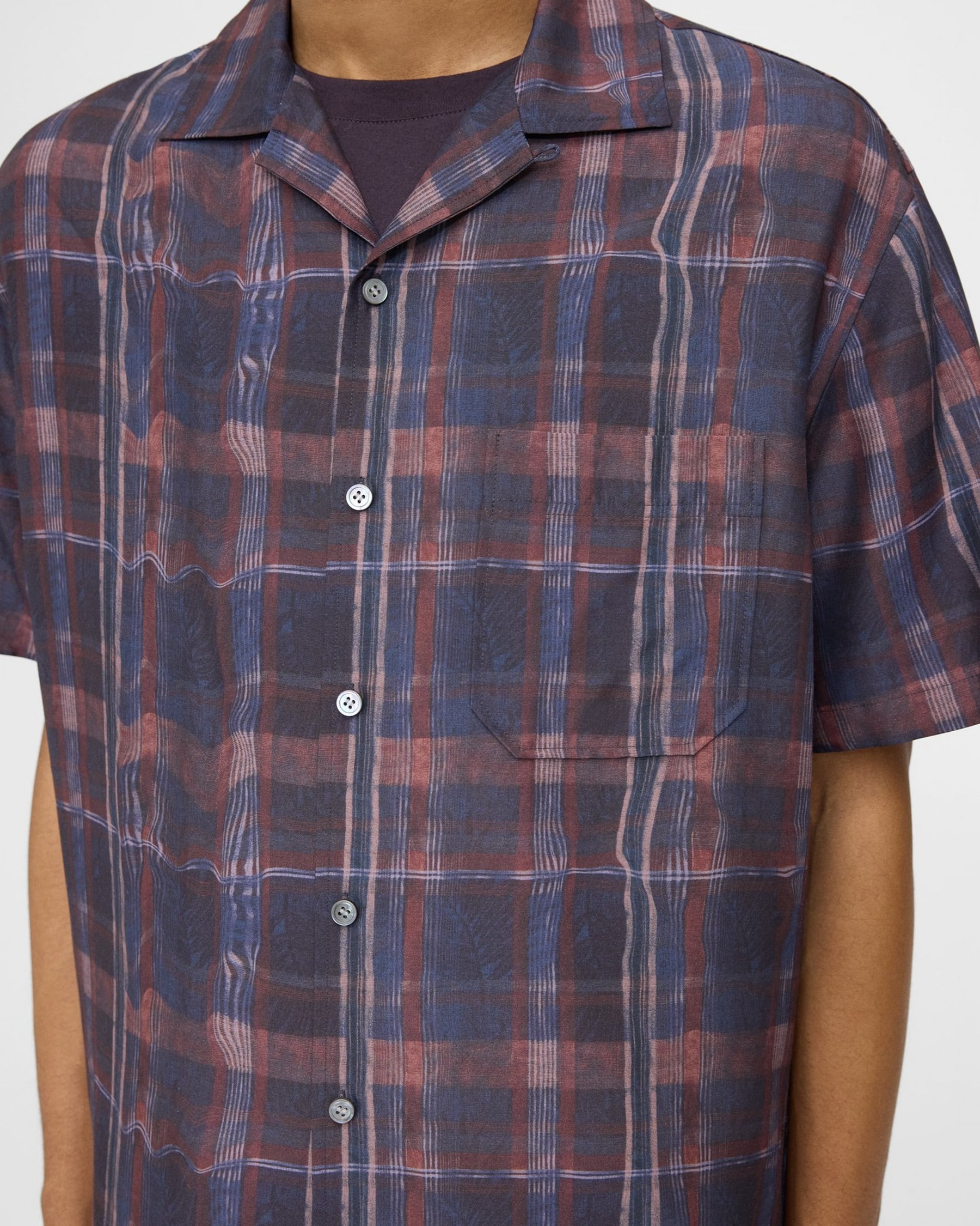 Feather Check Camp Shirt