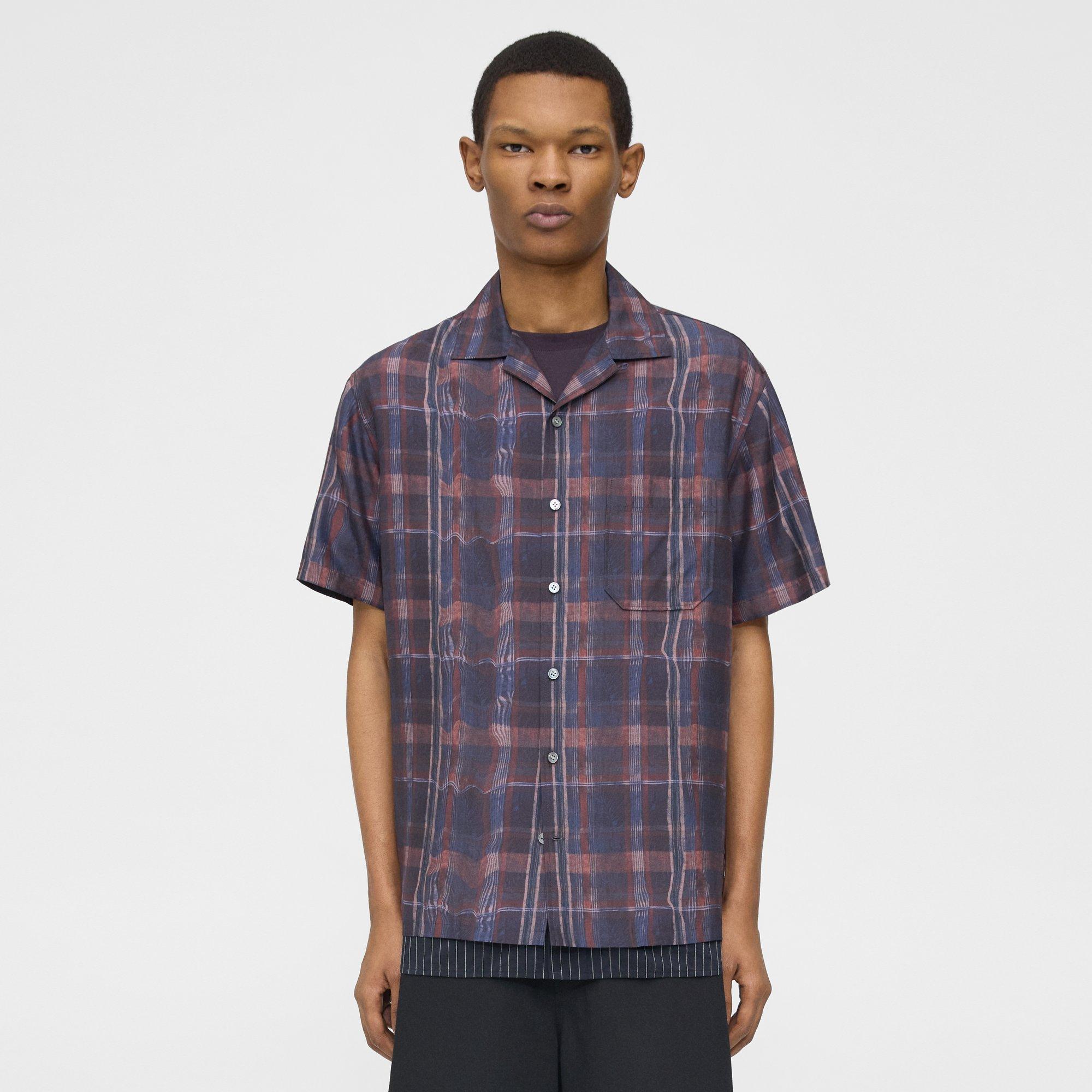 Camp Shirt in Feather Check