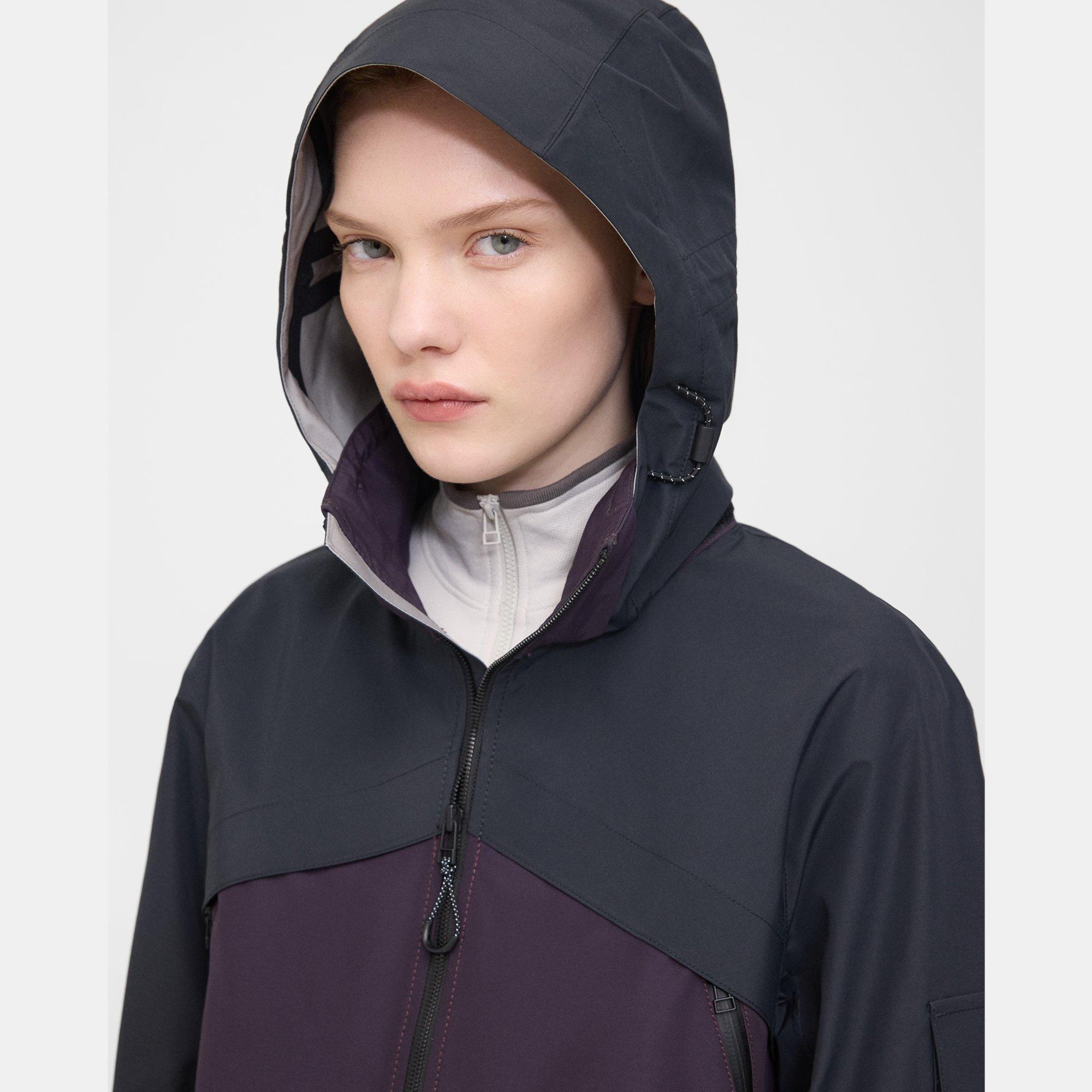 Cropped Backed Cotton Jacket