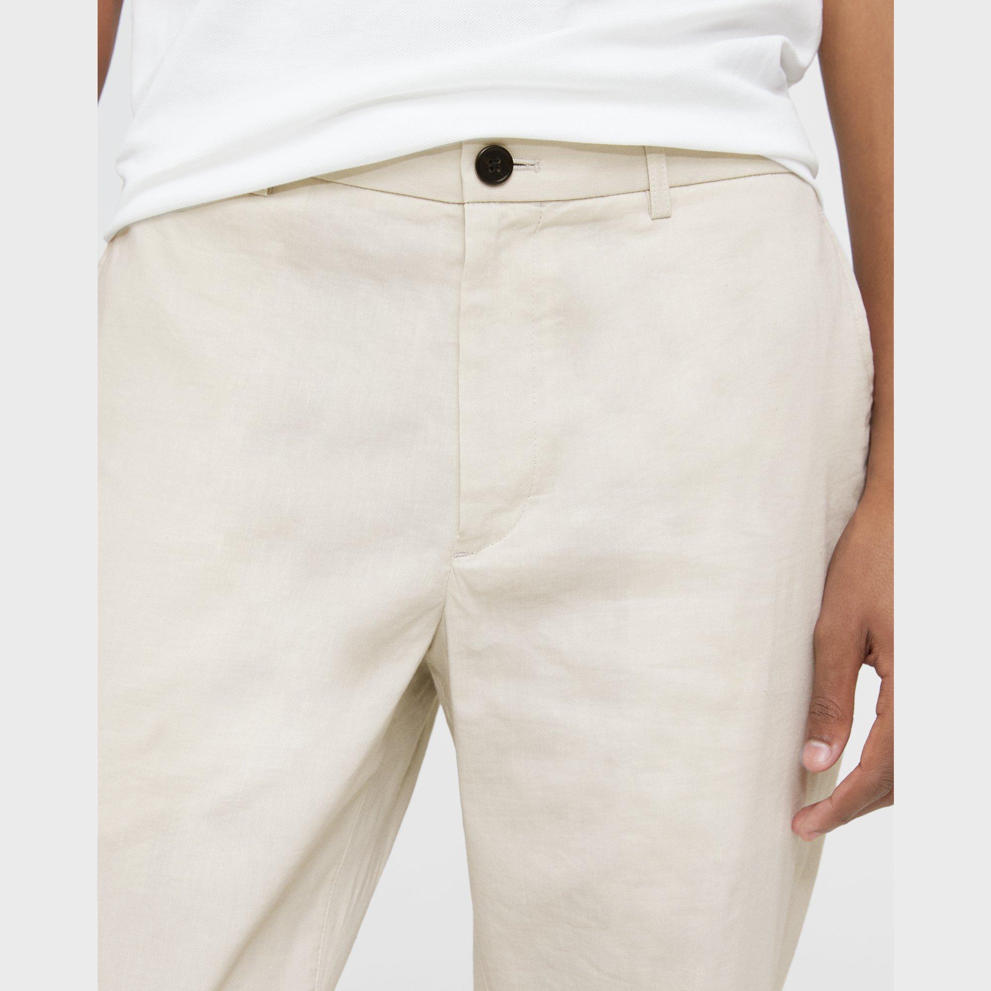 Pantalon Curtis à Cordon de Serrage en Good Linen