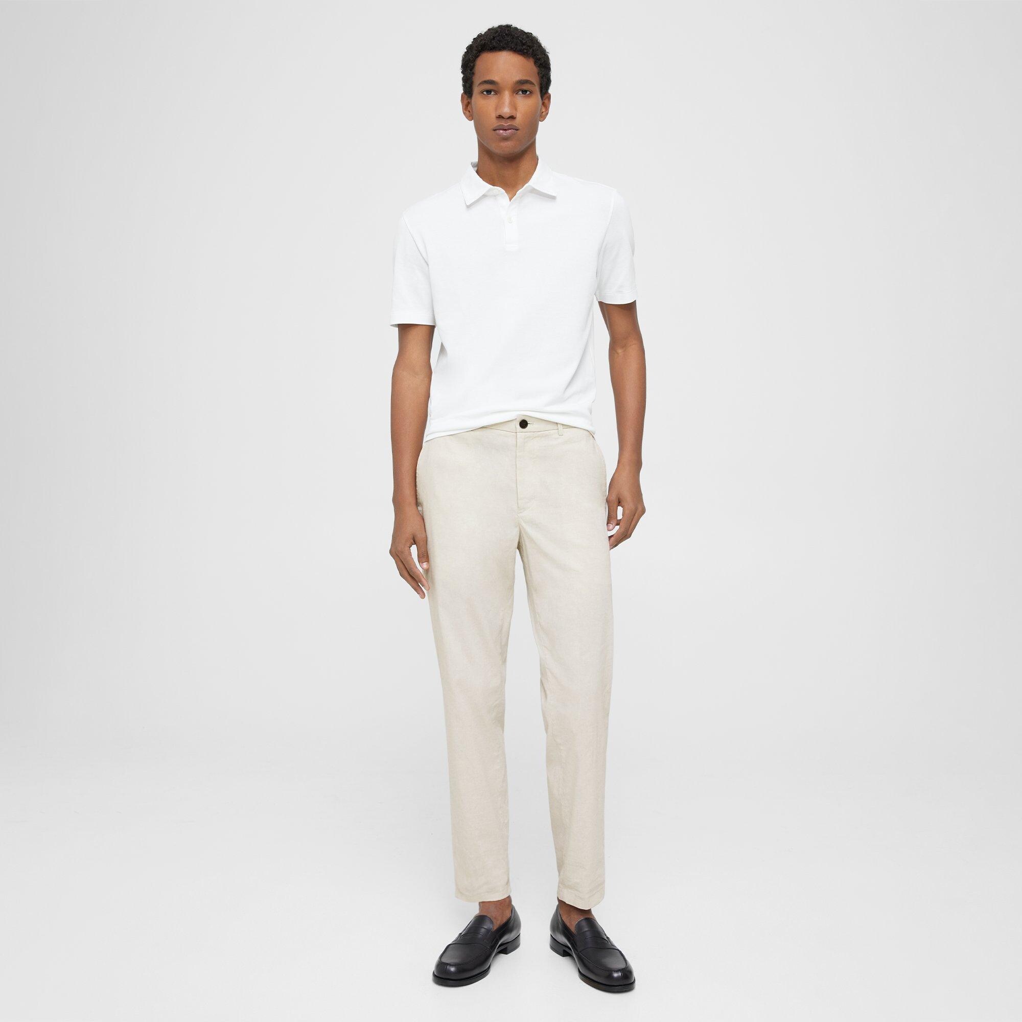 Pantalon Curtis à Cordon de Serrage en Good Linen