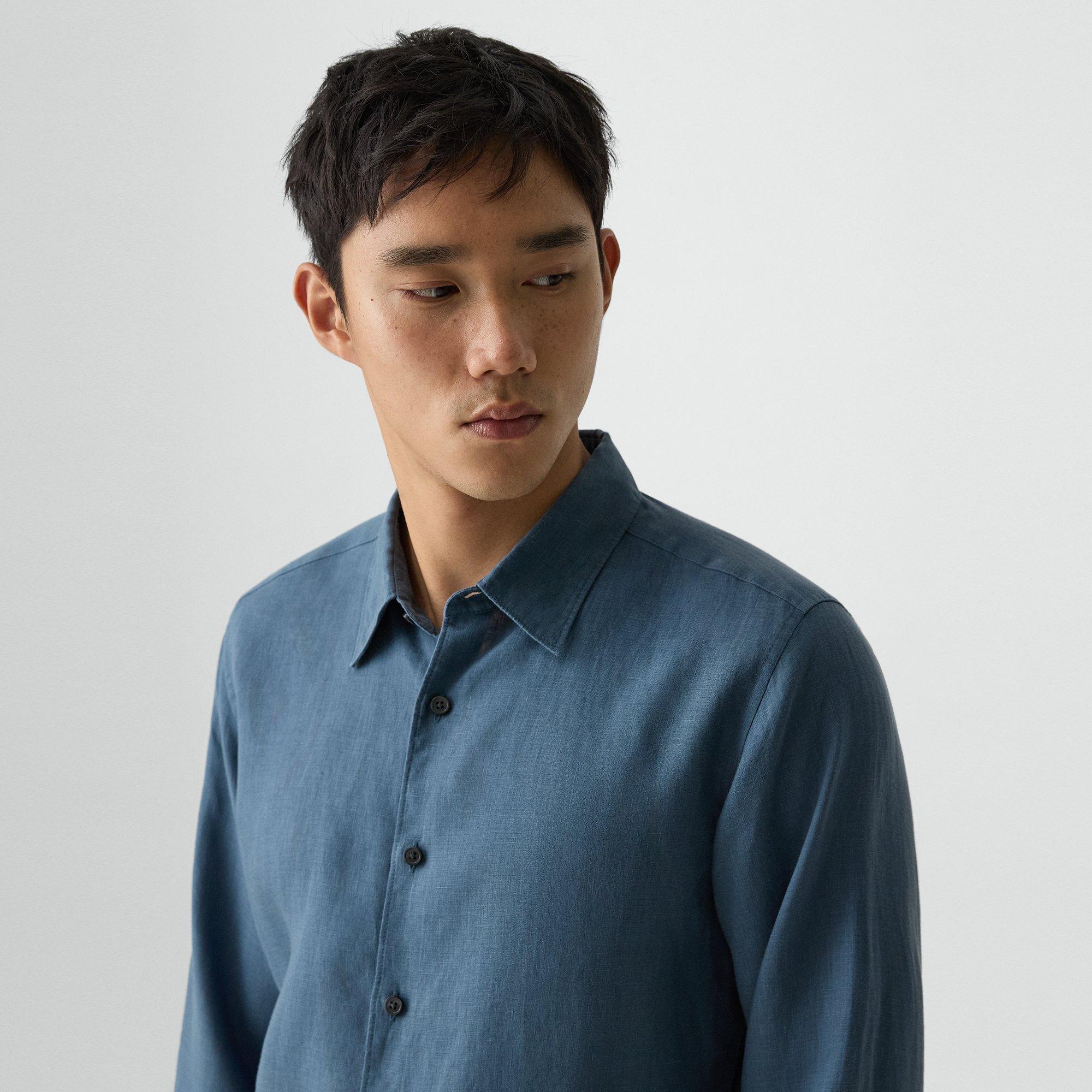 Irving Shirt in Relaxed Linen