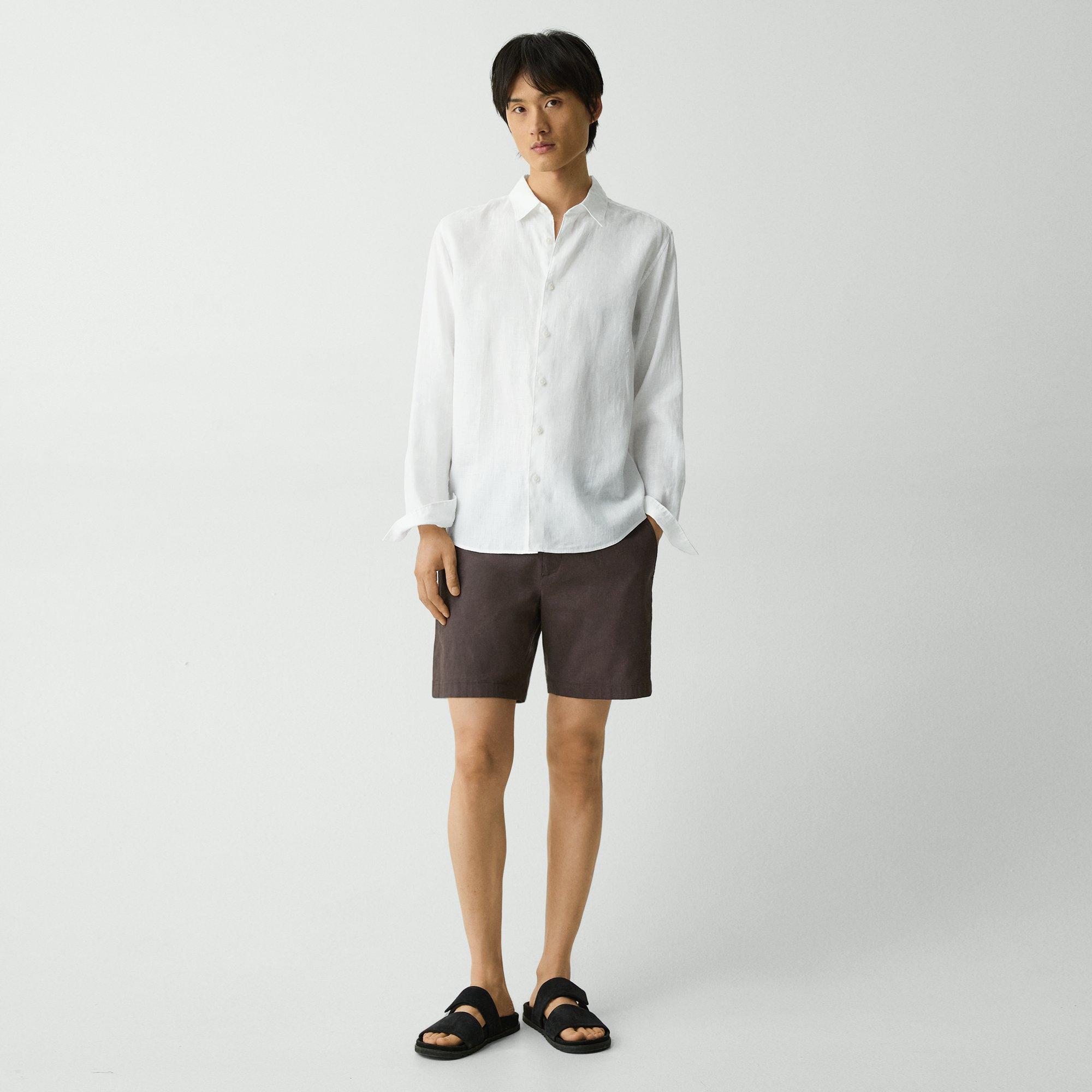 Irving Shirt in Relaxed Linen