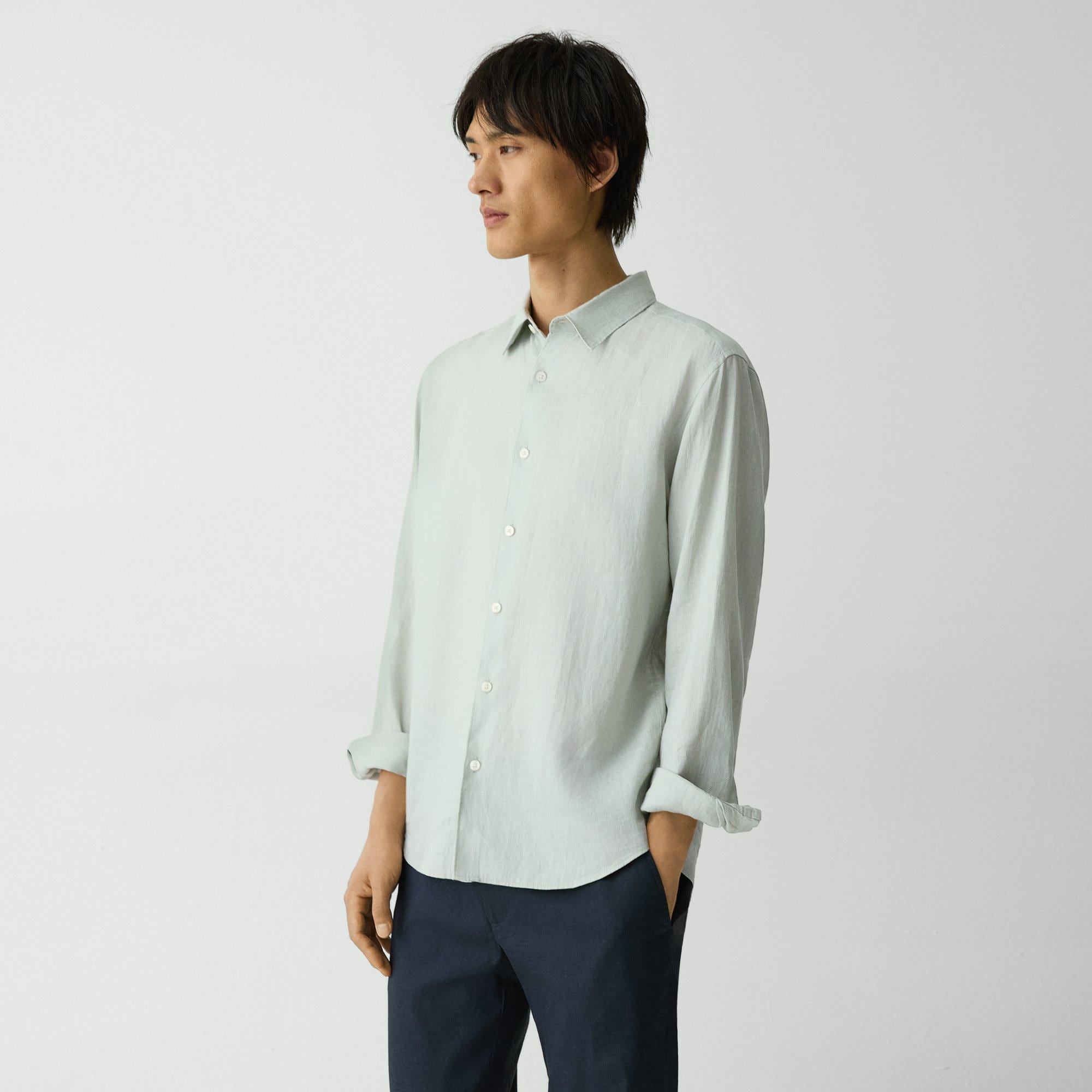 Irving Shirt in Relaxed Linen