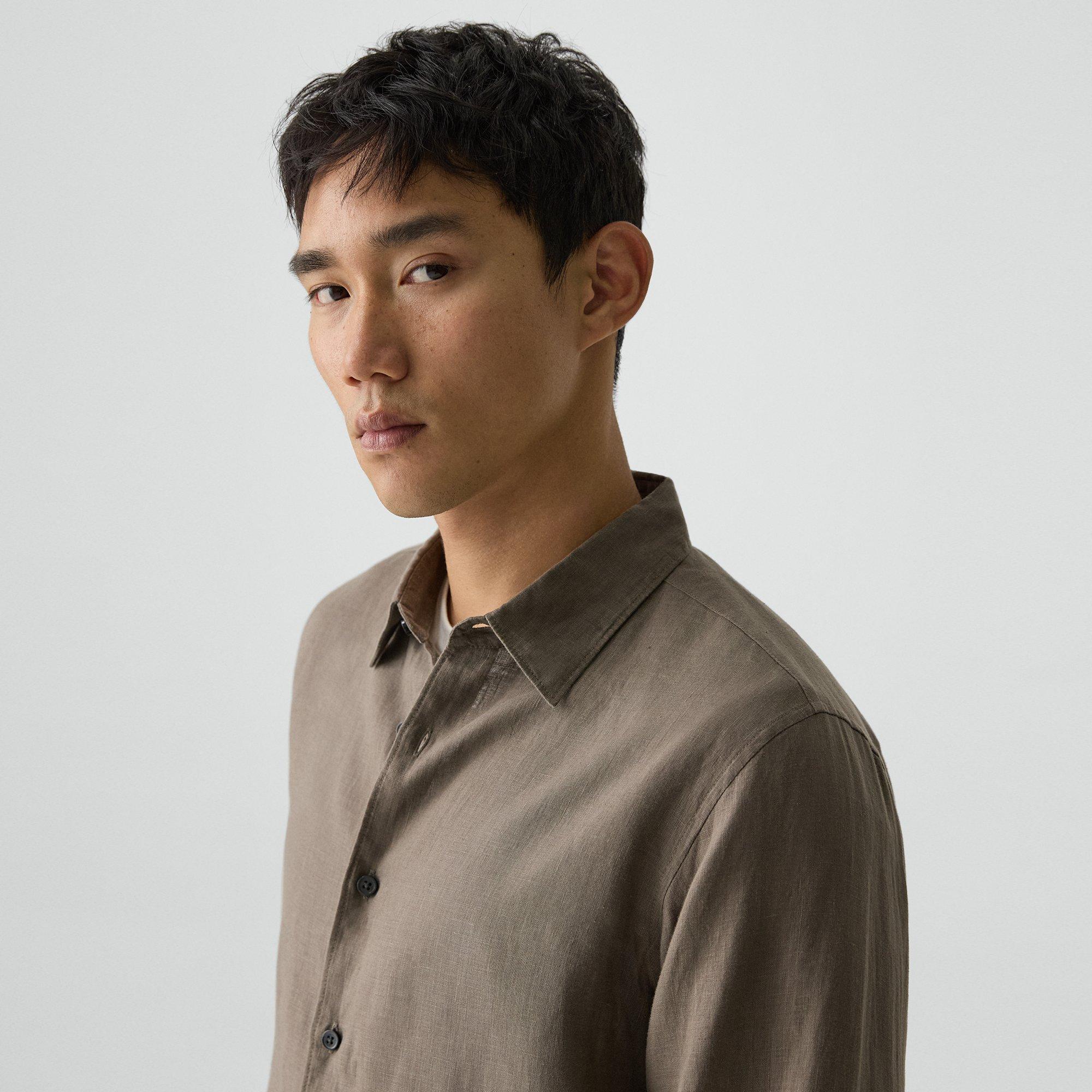 Irving Shirt in Relaxed Linen