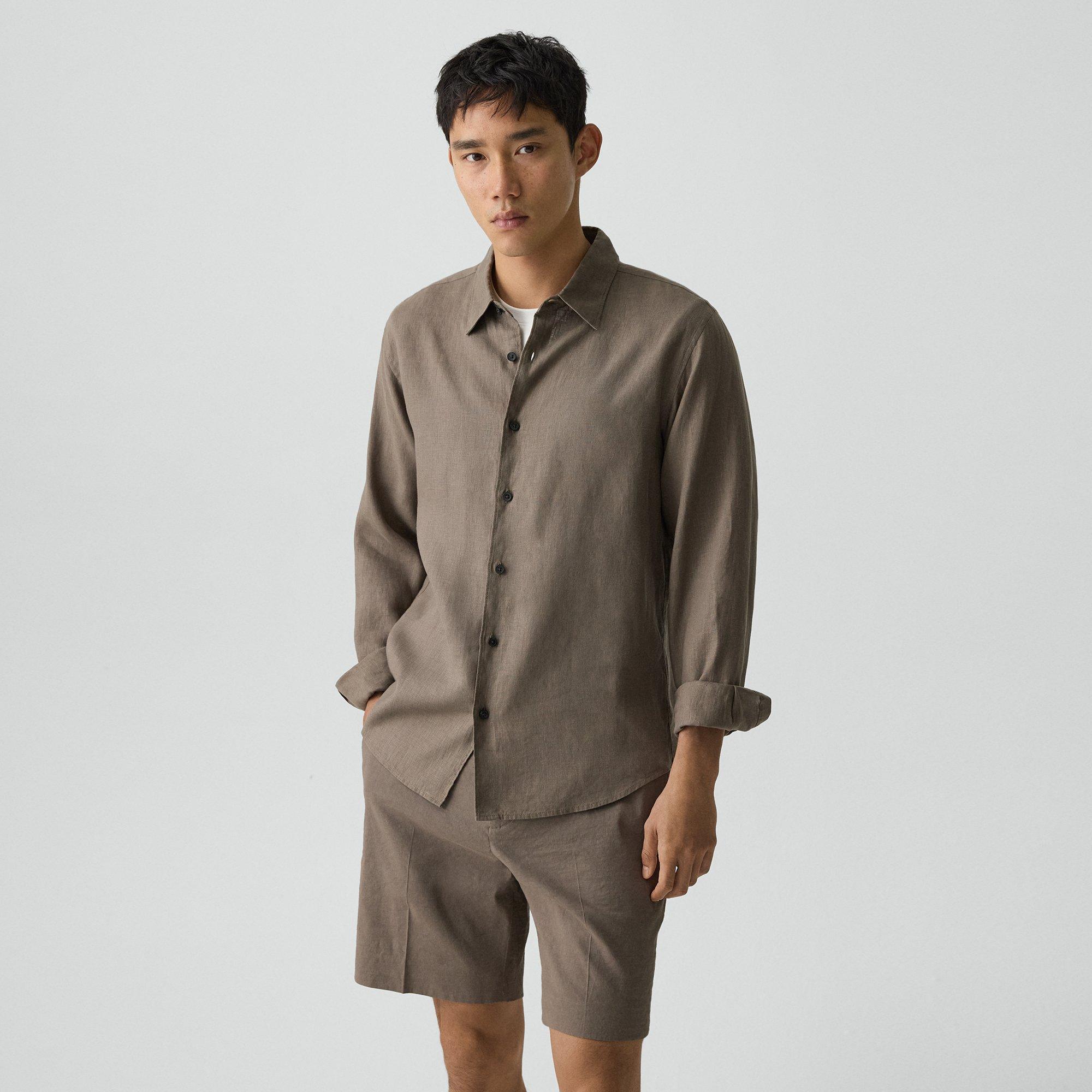Irving Shirt in Relaxed Linen
