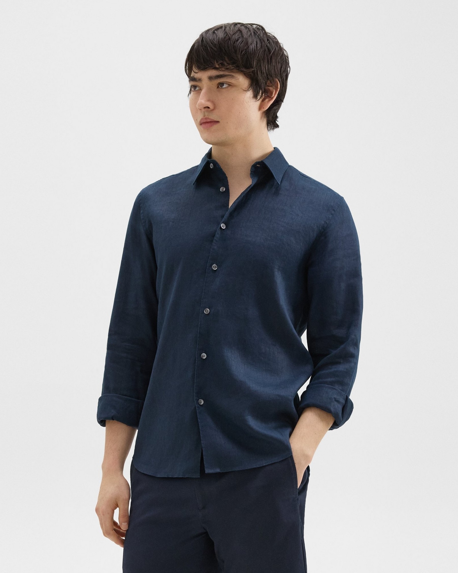 Irving Shirt in Linen