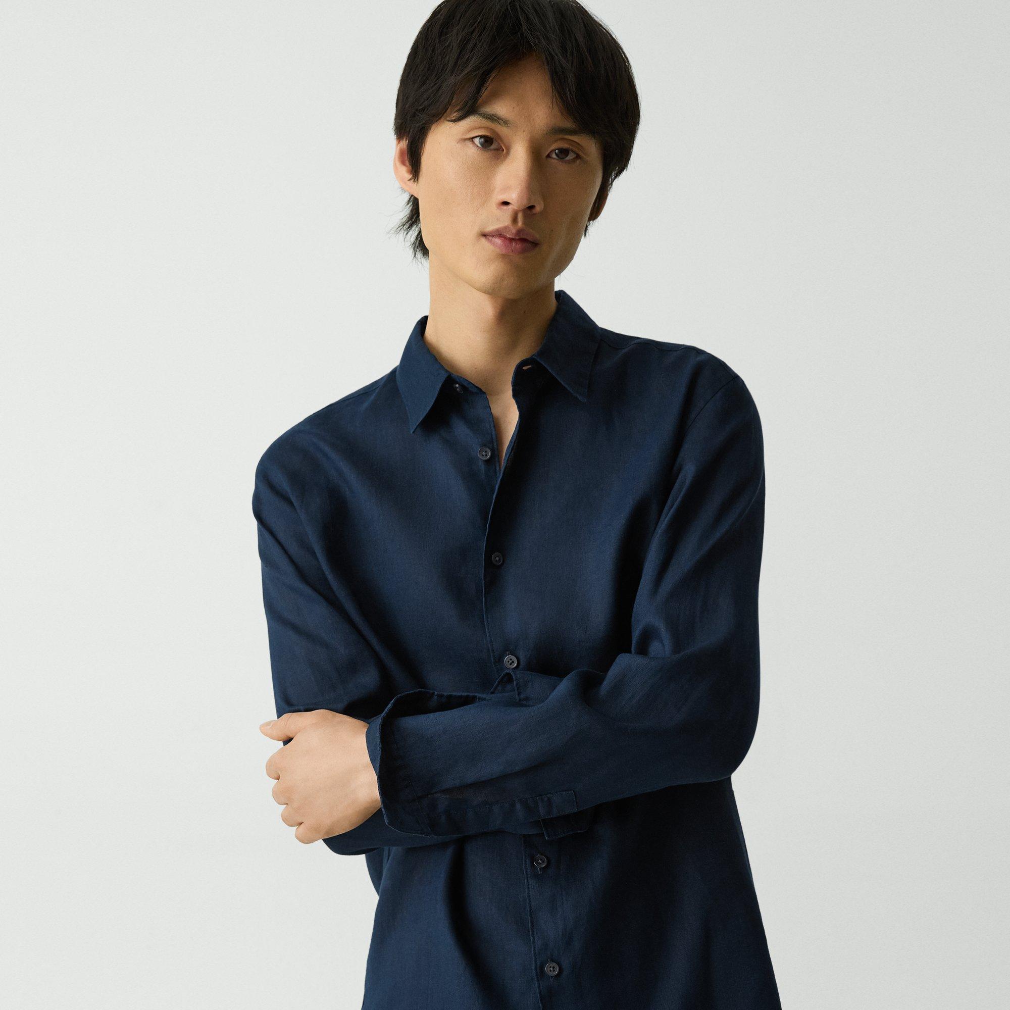 Irving Shirt in Relaxed Linen