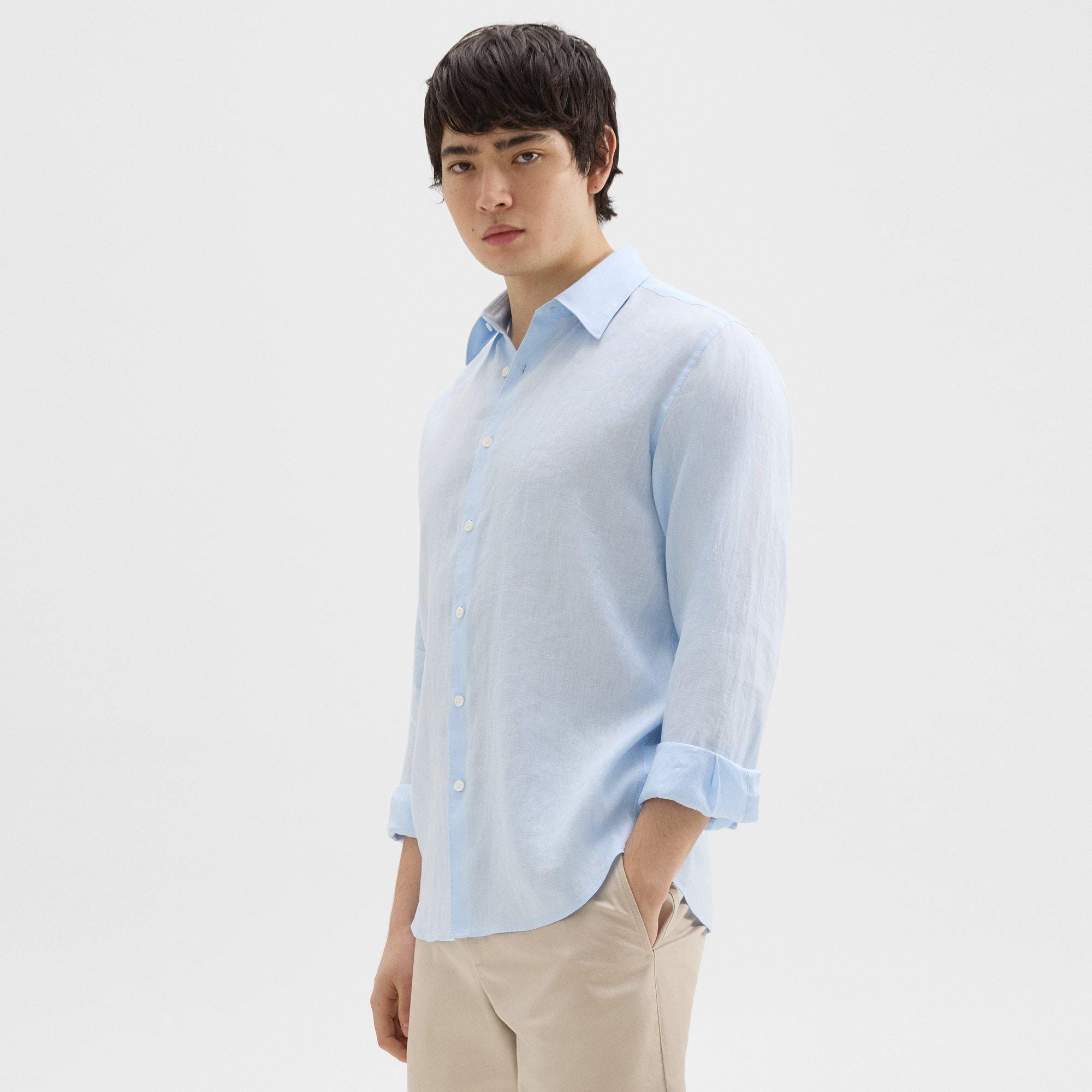 Irving Shirt in Relaxed Linen