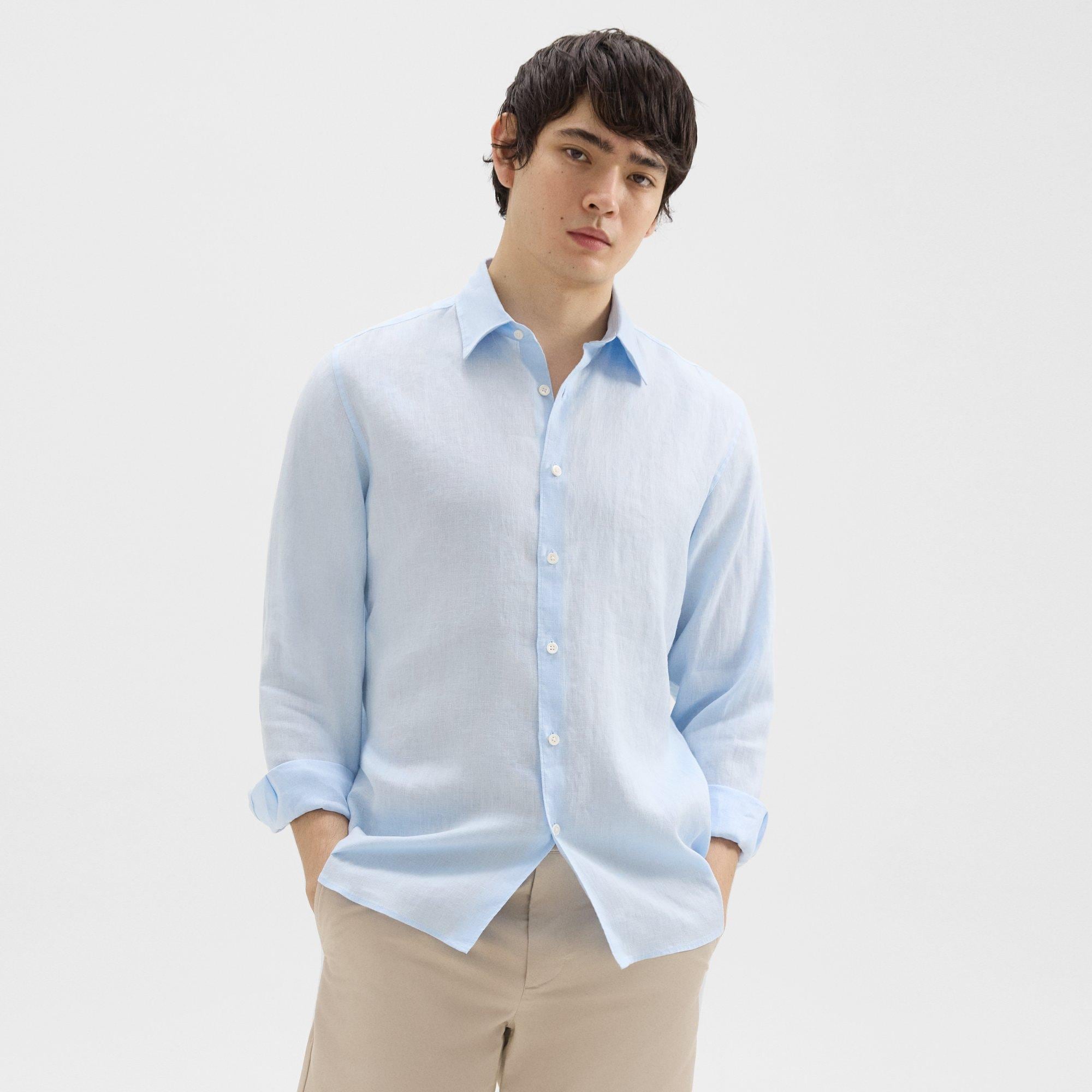 Irving Shirt in Relaxed Linen