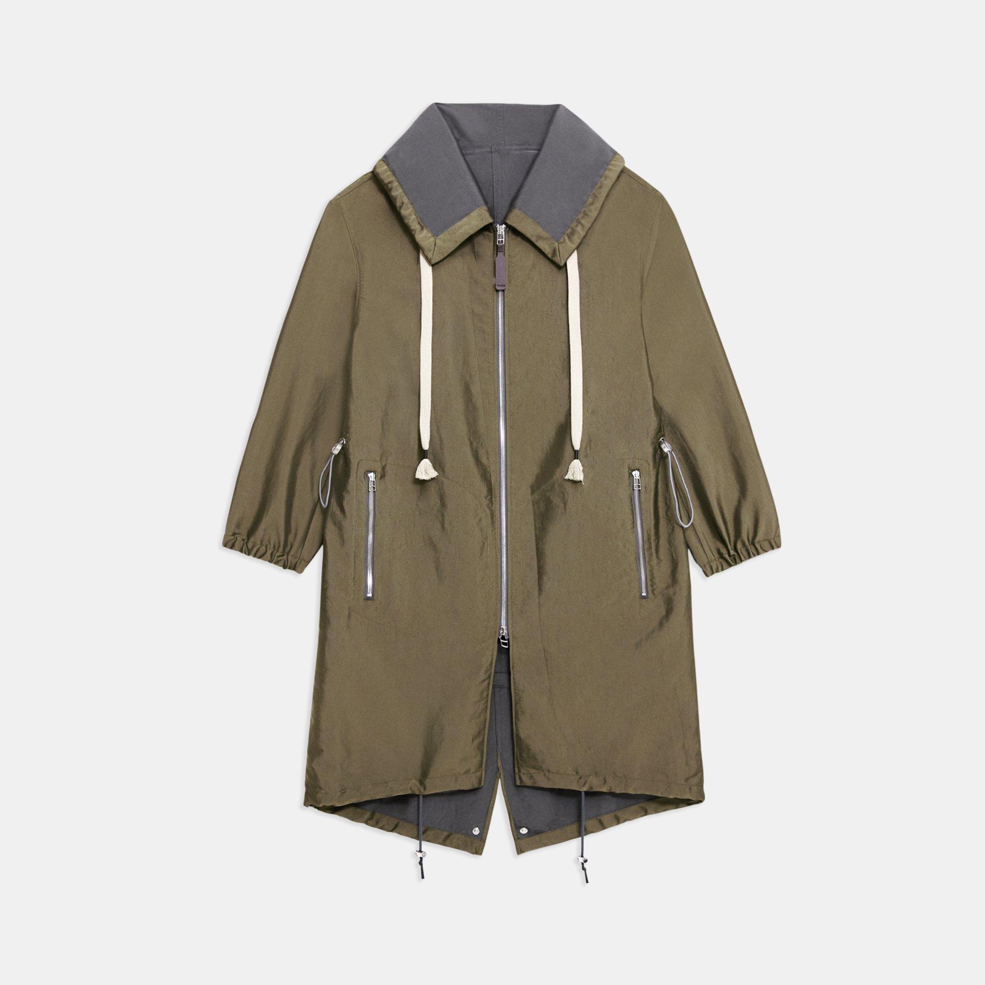 Hooded Techny Double Parka