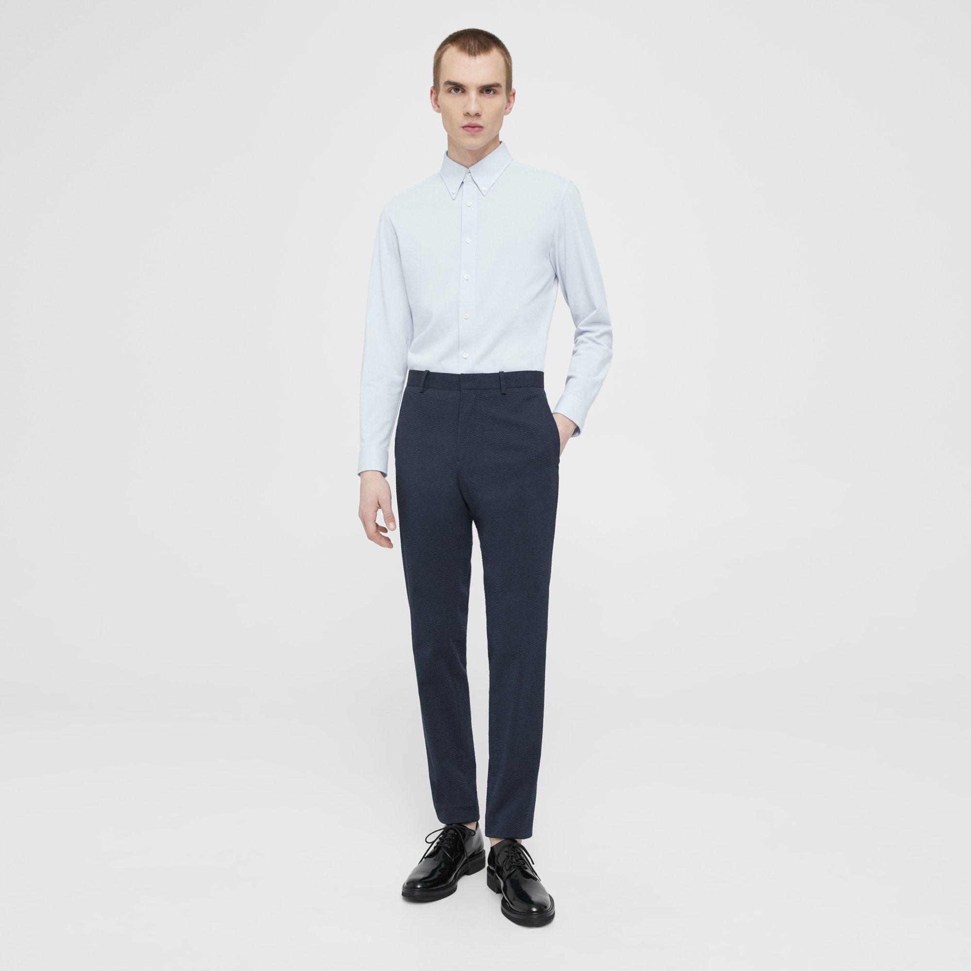 Theory Zaine Pant in Seersucker