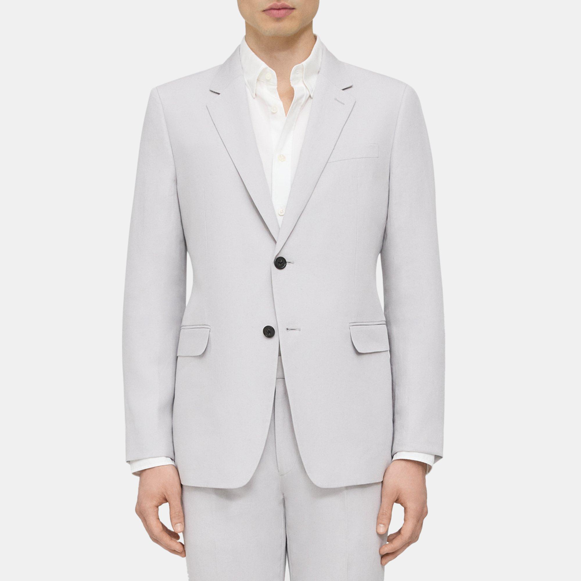 Theory Chambers Blazer in Galena Linen