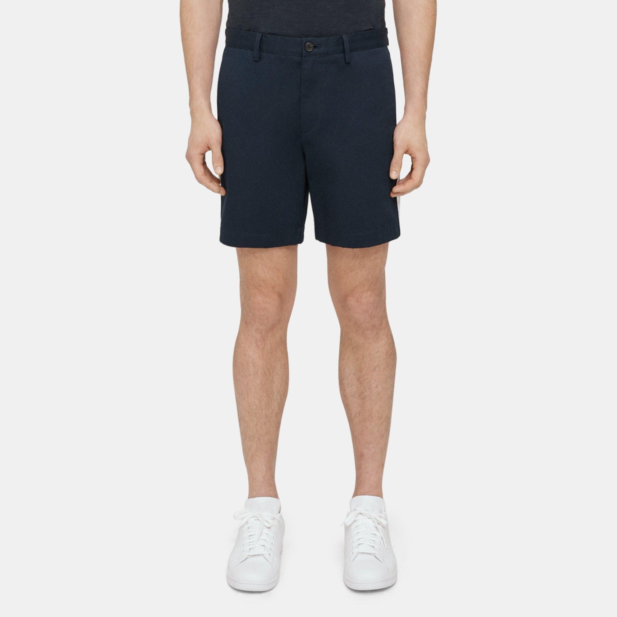 Theory Zaine 7” Short in Stretch Cotton