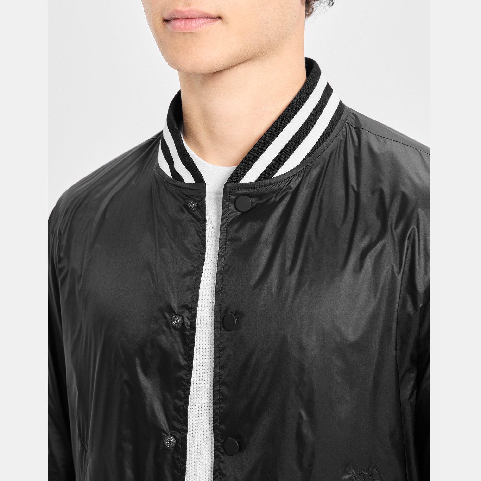 THEORY Recycled Nylon Varsity Jacket