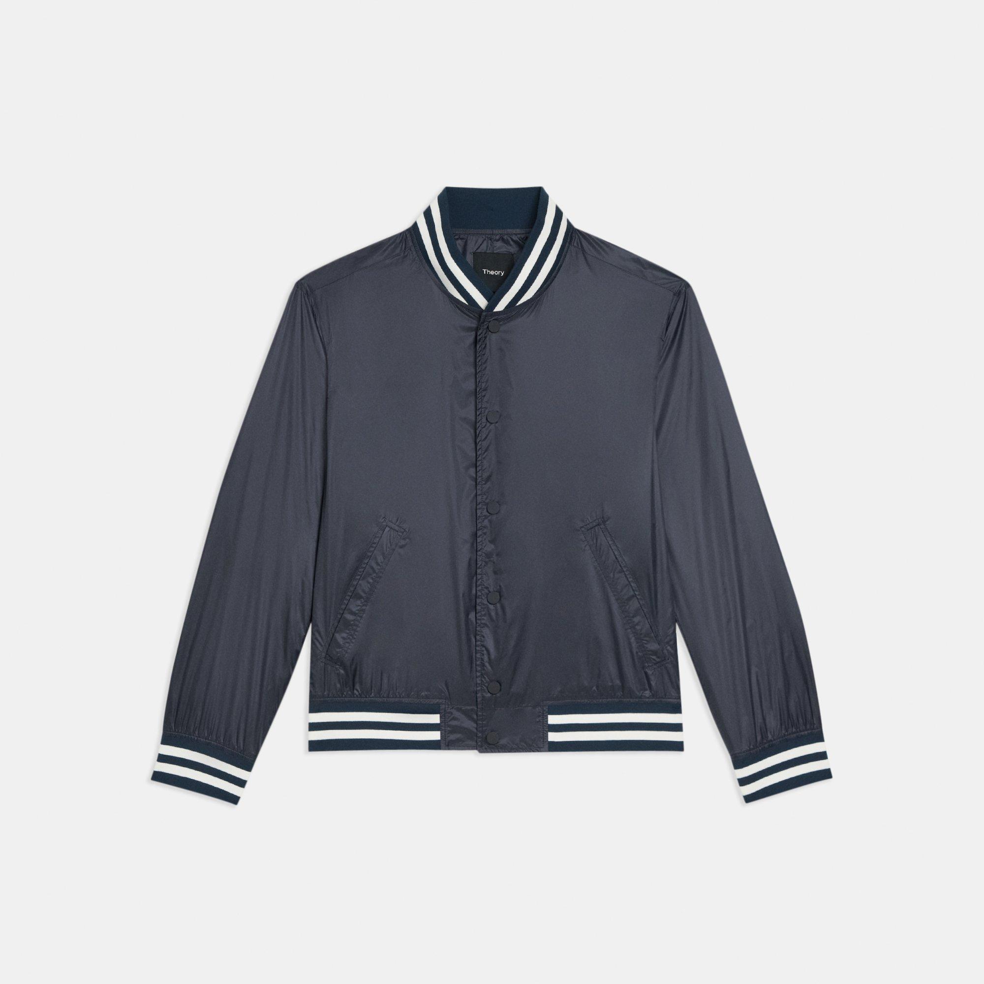 Varsity Jacket in Recycled Nylon