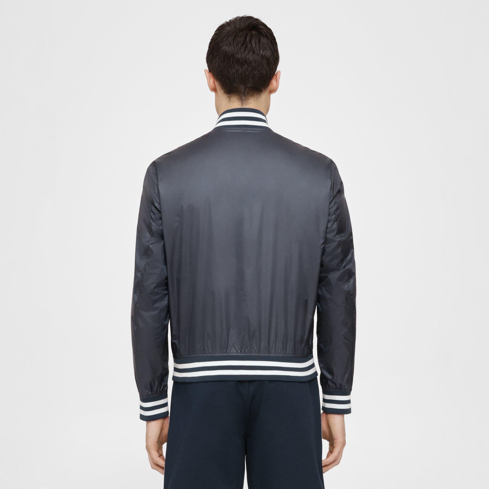 THEORY Recycled Nylon Varsity Jacket