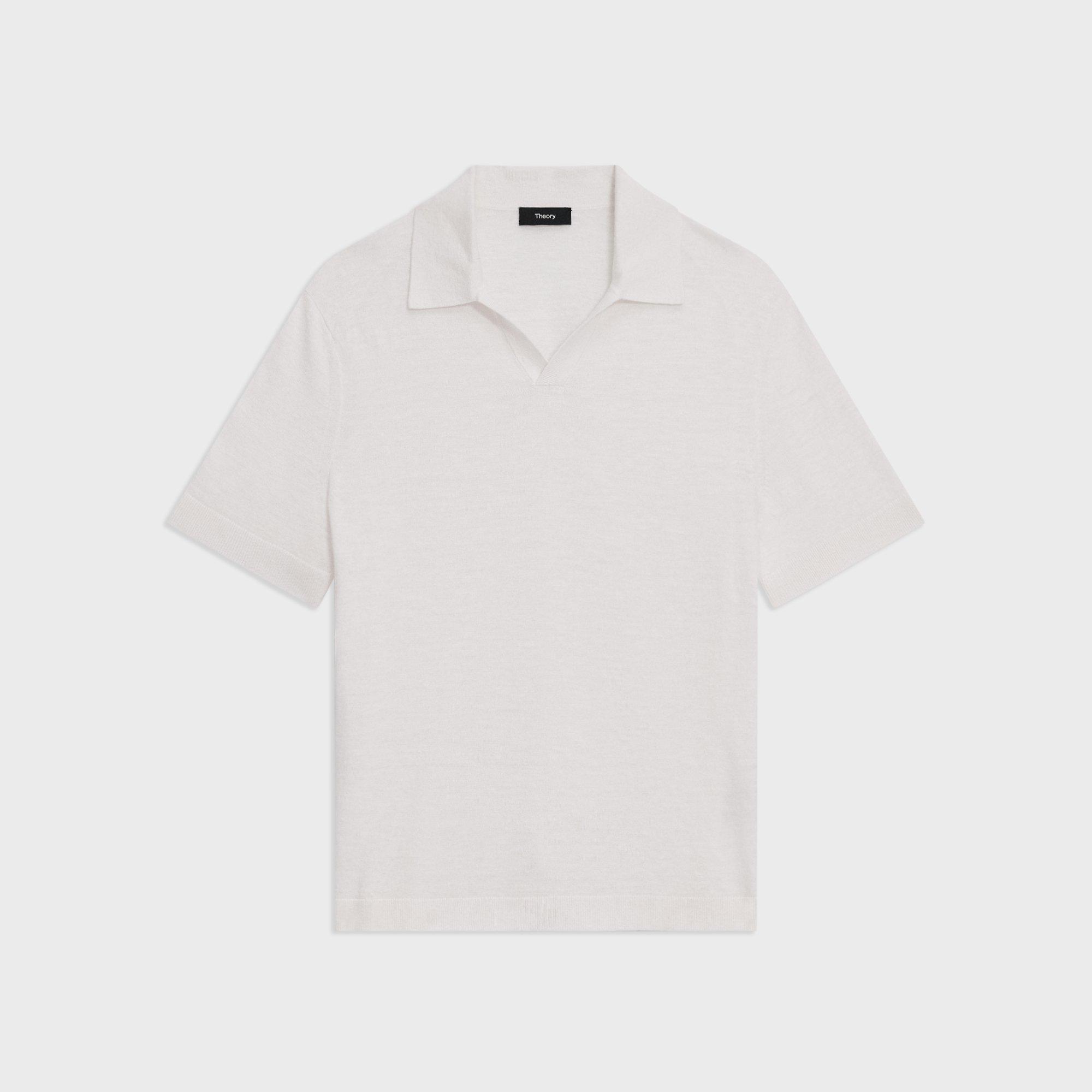 Brenan Polo Shirt in Cotton-Linen