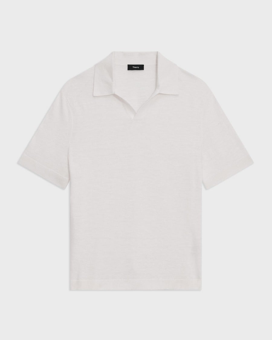 Cotton-Linen Brenan Polo Shirt | Theory