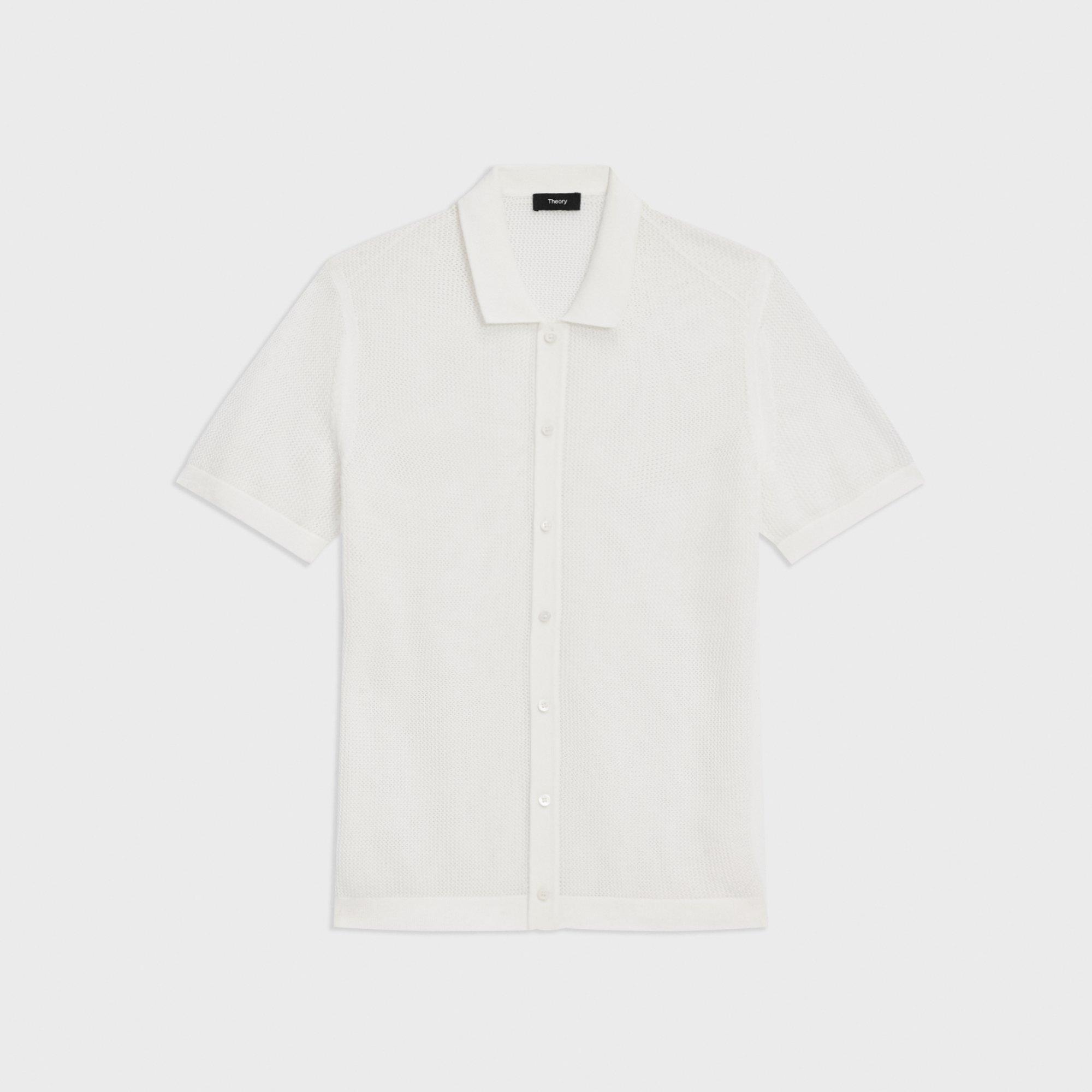 Cotton Short-Sleeve Cairn Theory Shirt |