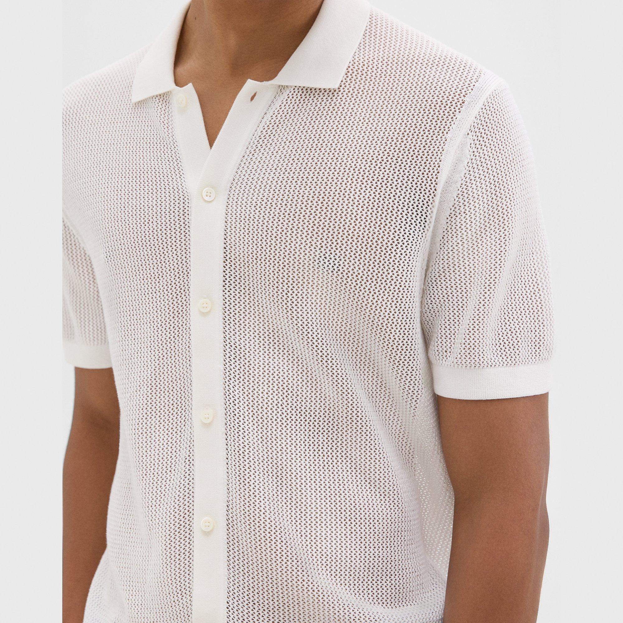 Cotton Cairn Short-Sleeve Shirt | Theory