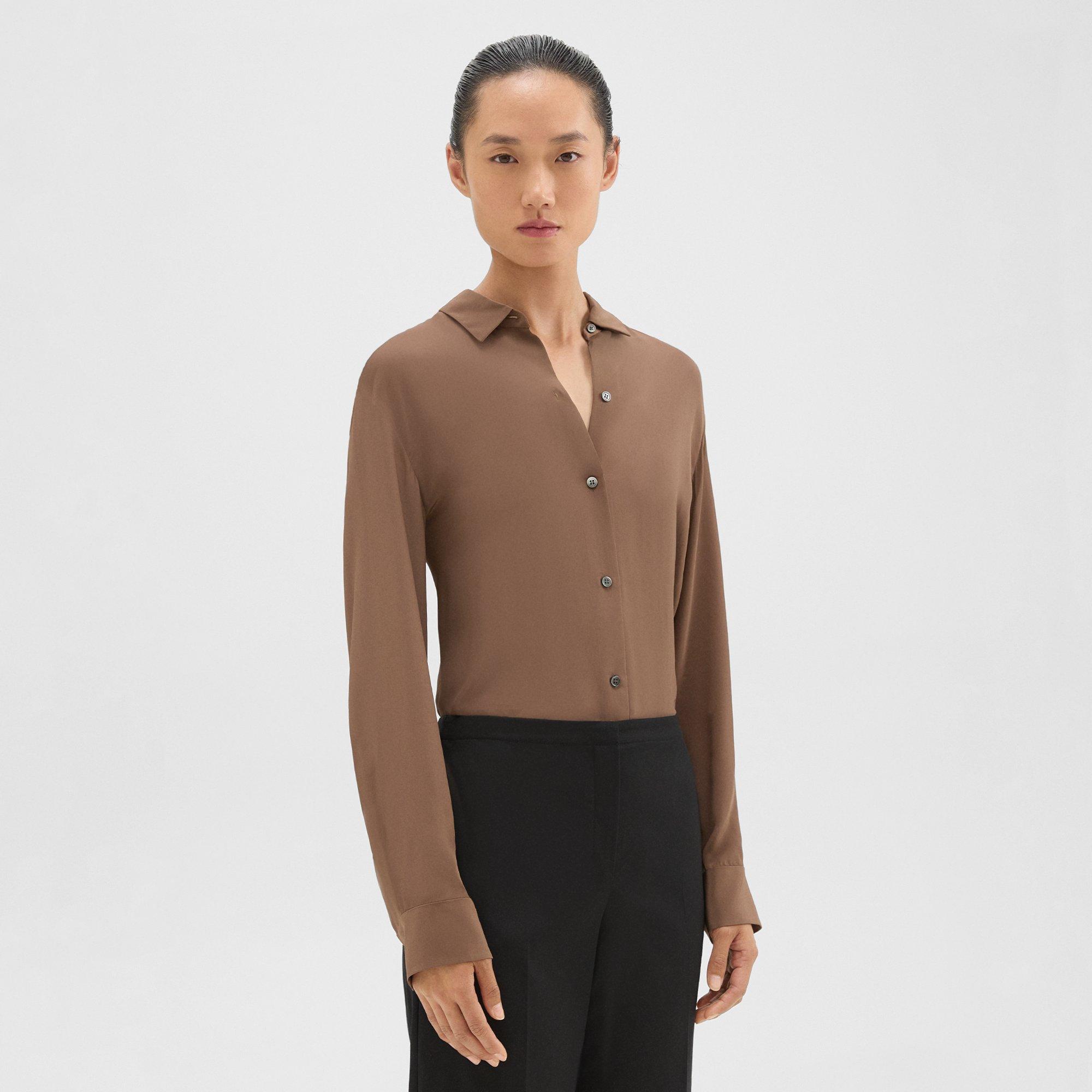 Oversized Shirt in Viscose